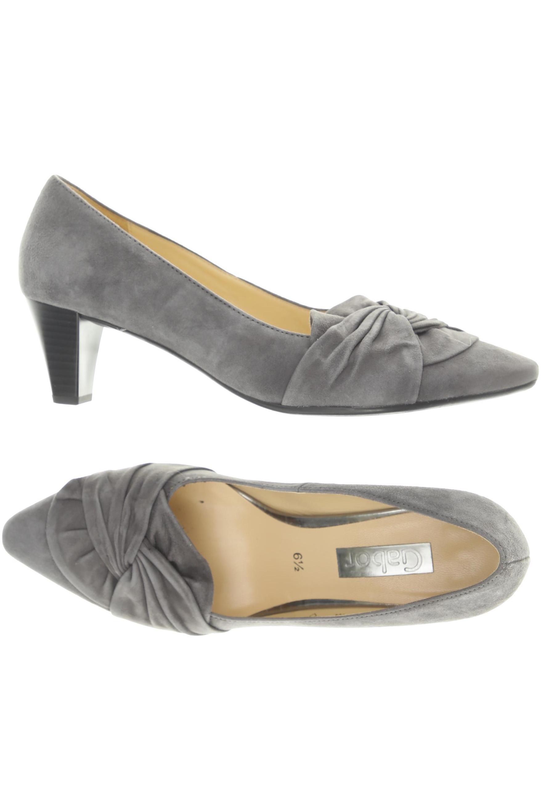 

Gabor Damen Pumps, grau, Gr. 6.5