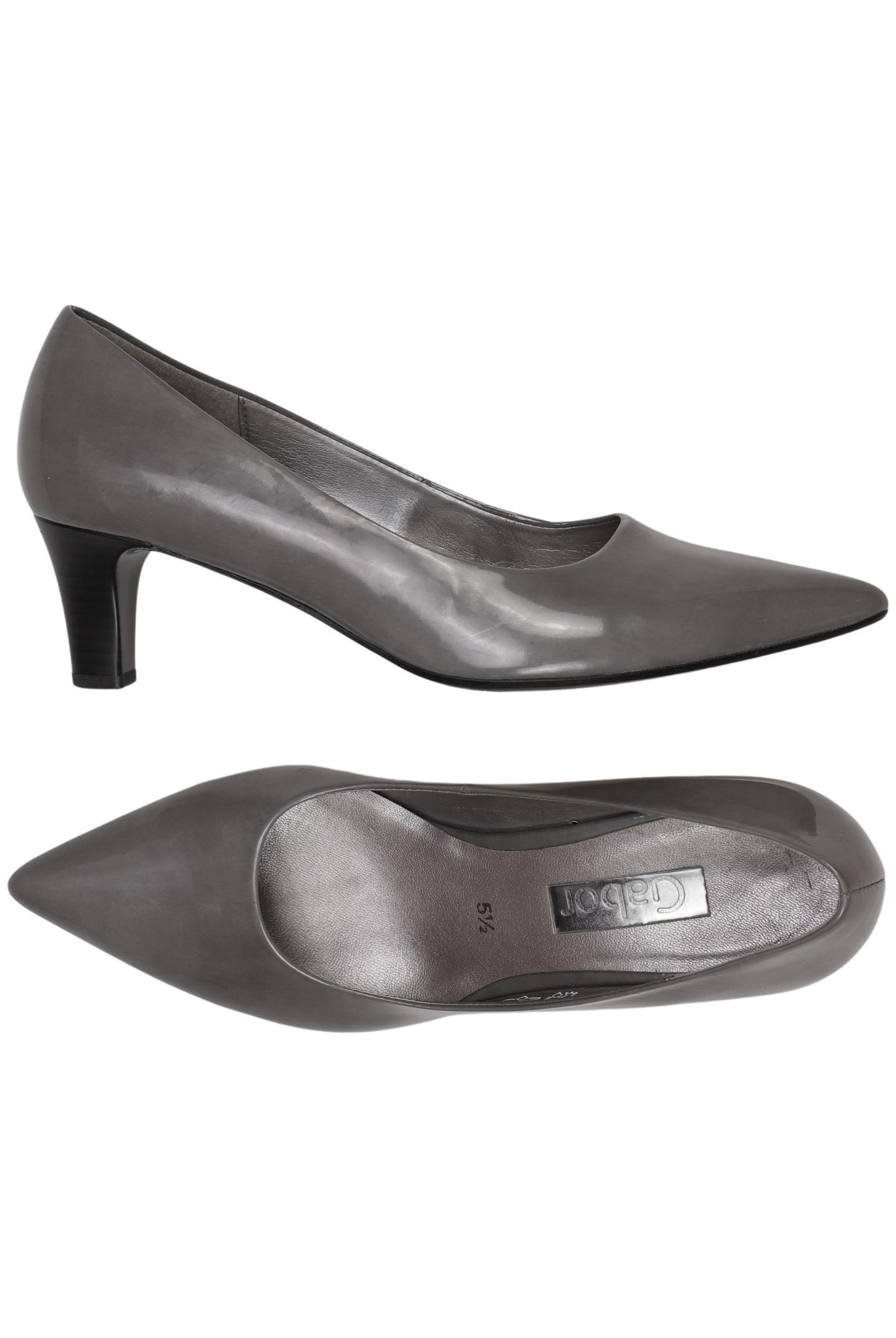 

Gabor Damen Pumps, grau, Gr. 5.5