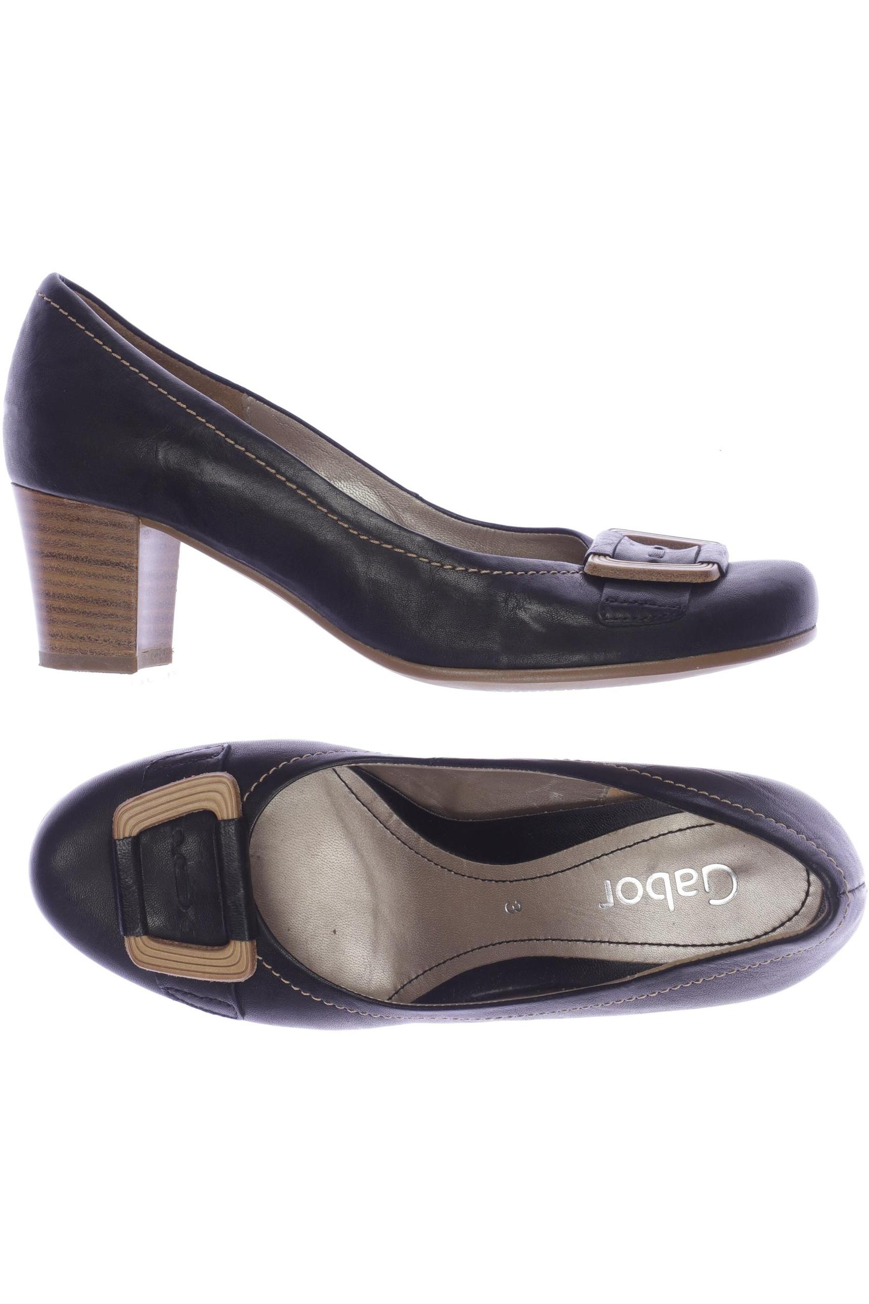 

Gabor Damen Pumps, schwarz, Gr. 3