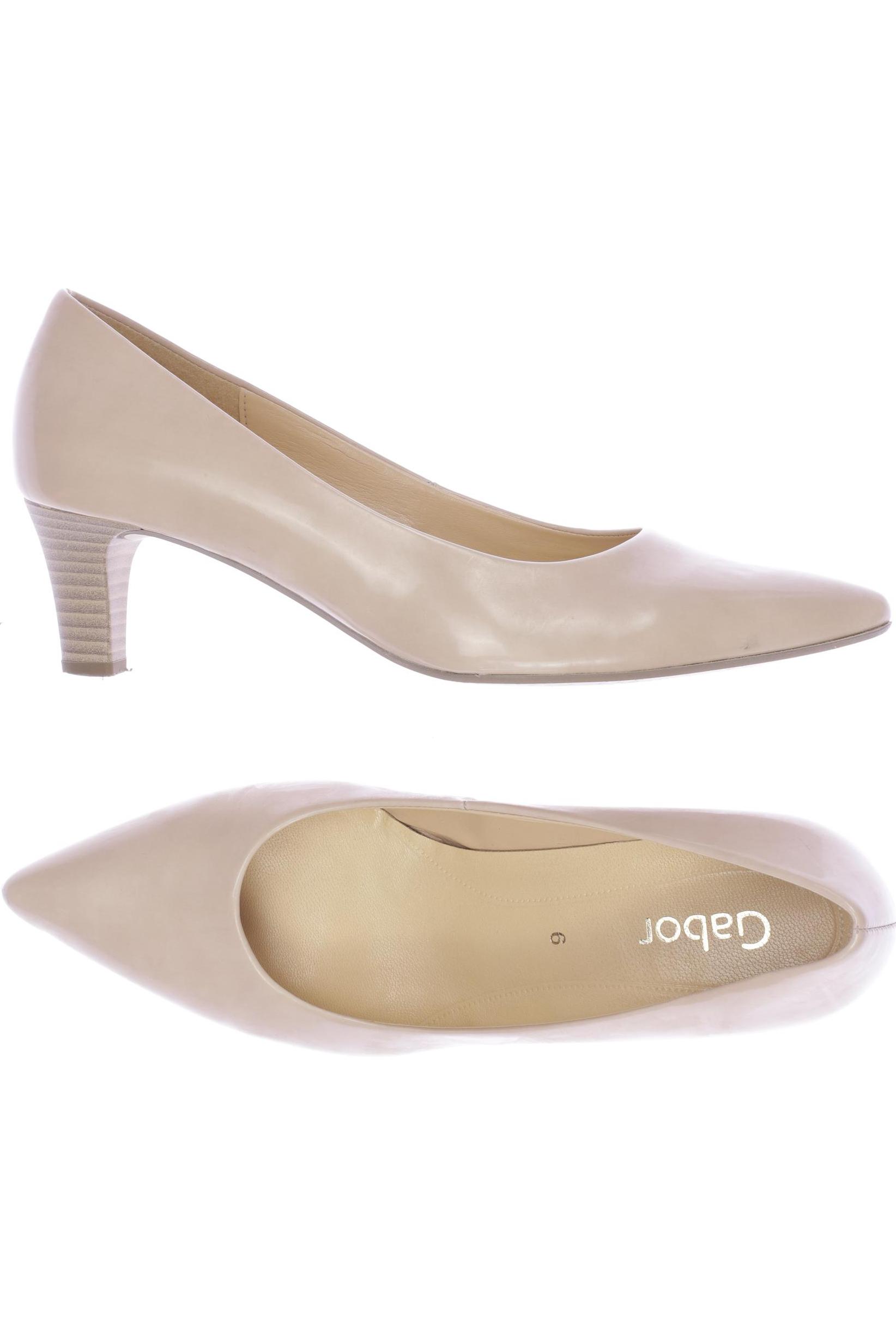 

Gabor Damen Pumps, beige, Gr. 6