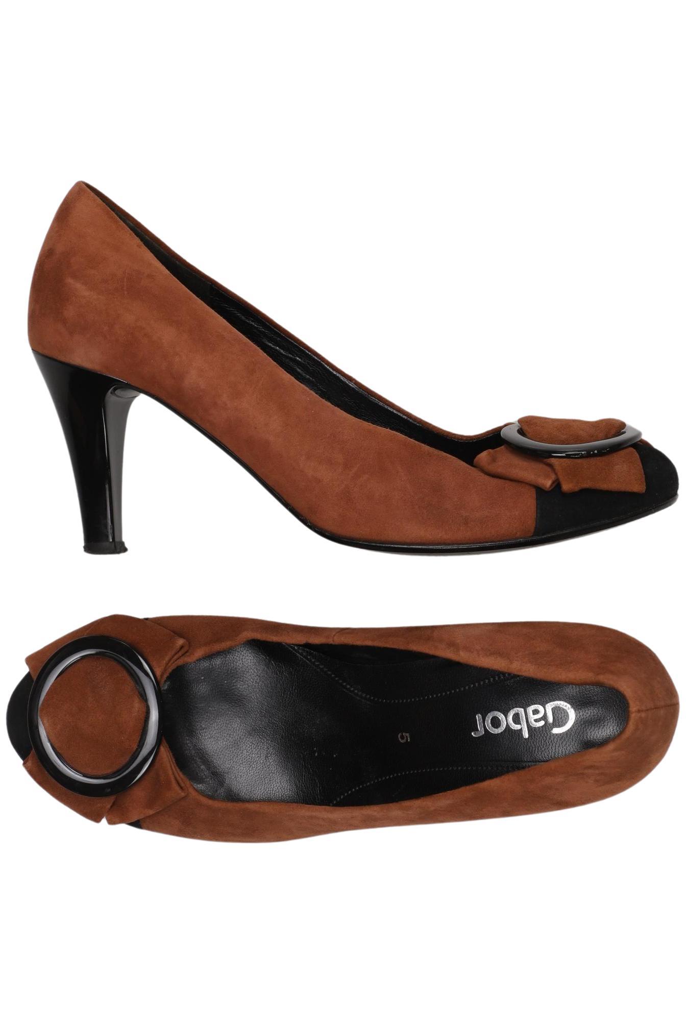 

Gabor Damen Pumps, braun, Gr. 5
