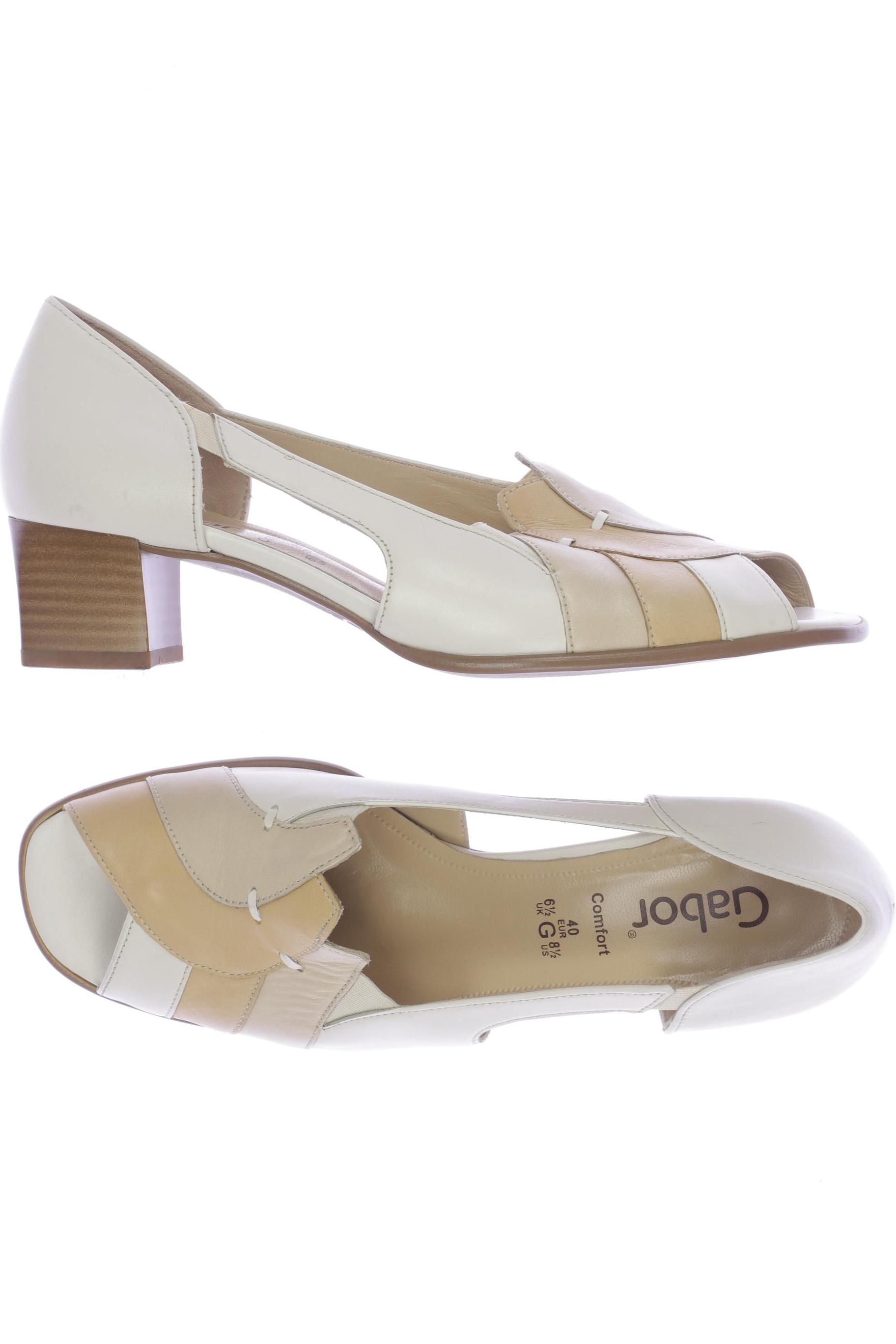 

Gabor Damen Pumps, beige, Gr. 40