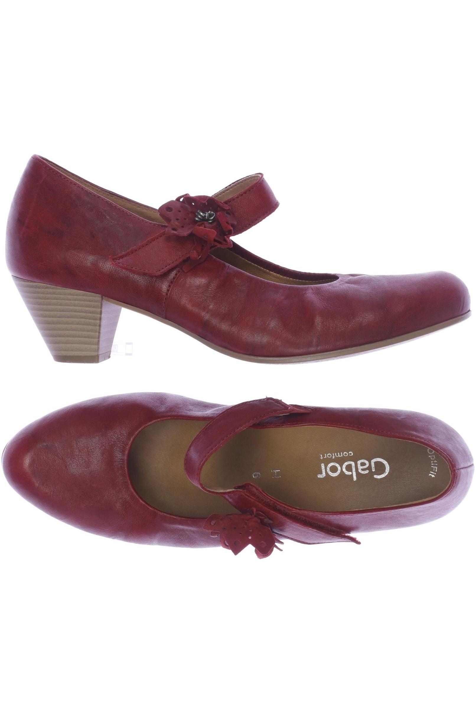

Gabor Damen Pumps, rot, Gr. 6
