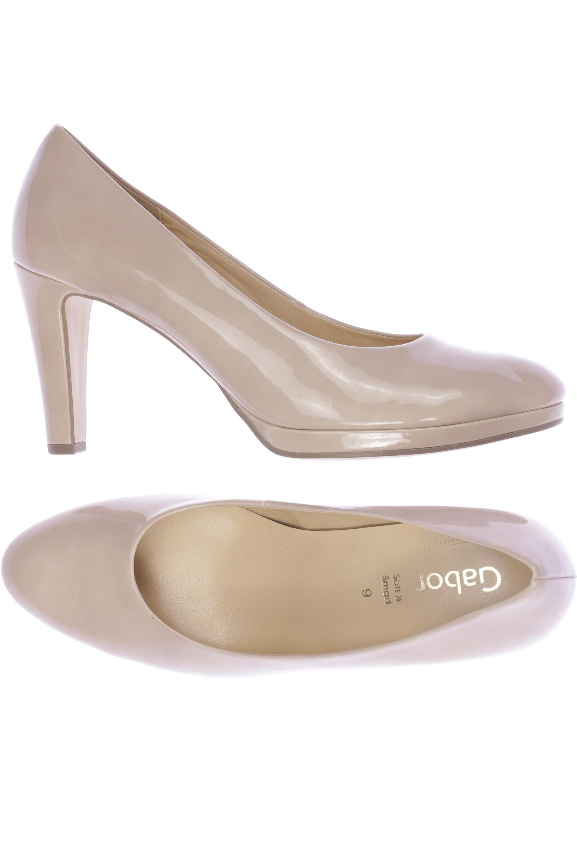 

Gabor Damen Pumps, beige, Gr. 9