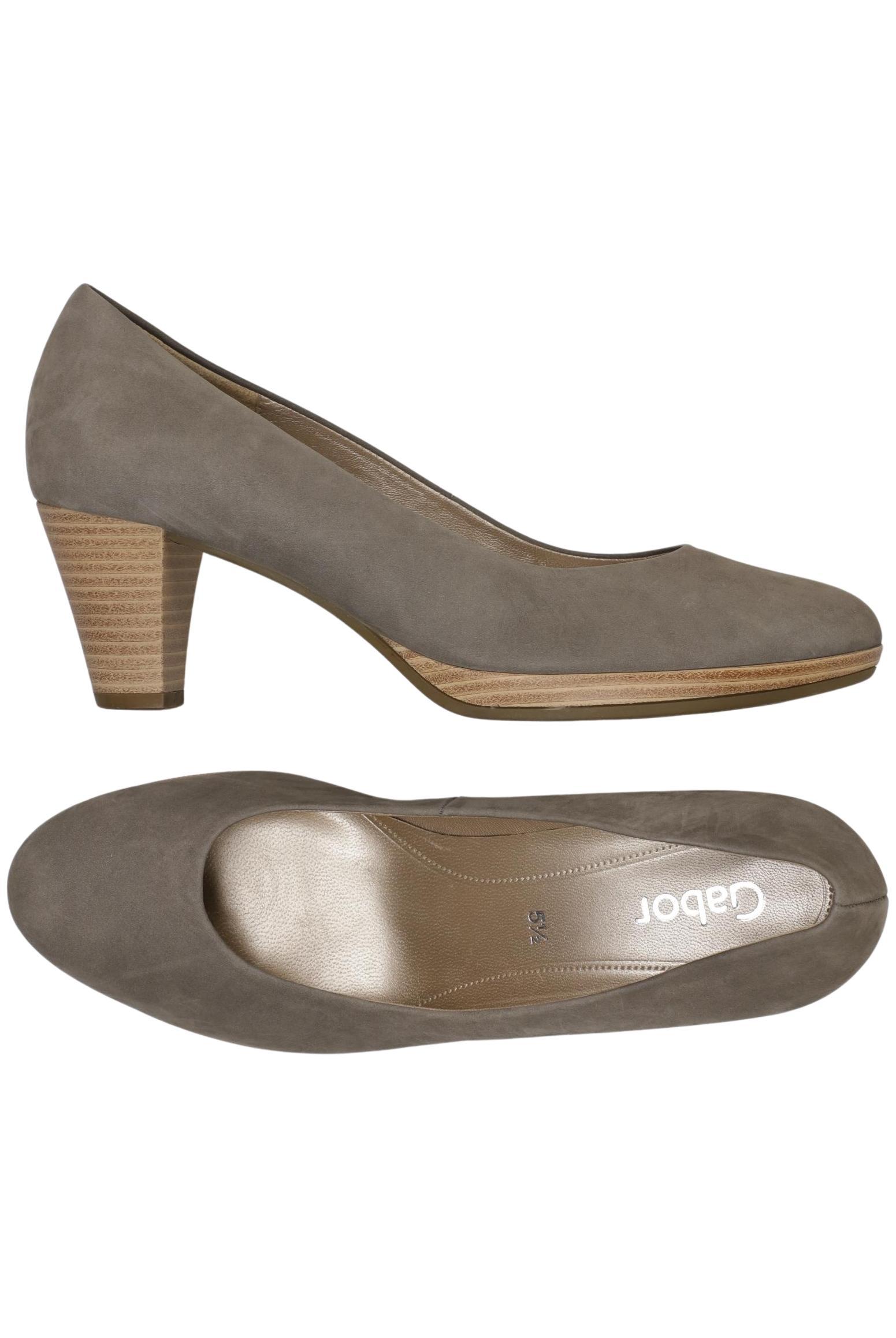 

Gabor Damen Pumps, grau, Gr. 5.5