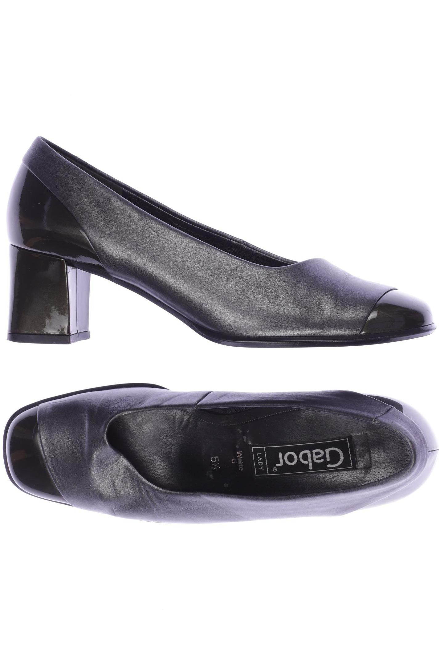 

Gabor Damen Pumps, silber, Gr. 5.5