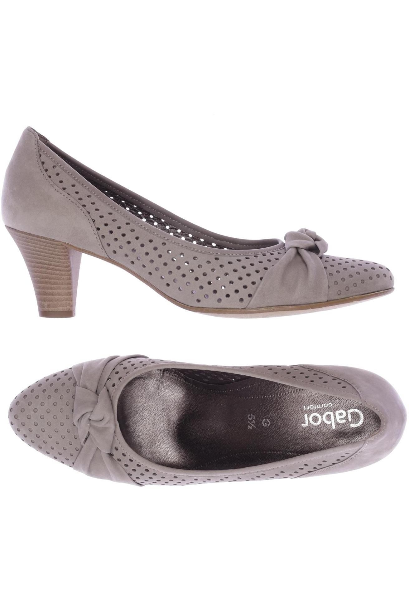 

Gabor Damen Pumps, grau, Gr. 5.5