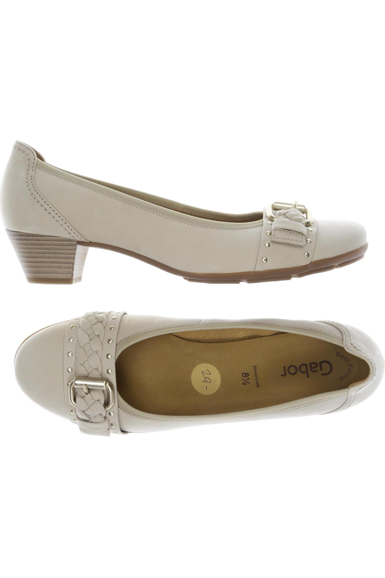 

Gabor Damen Pumps, beige, Gr. 8.5