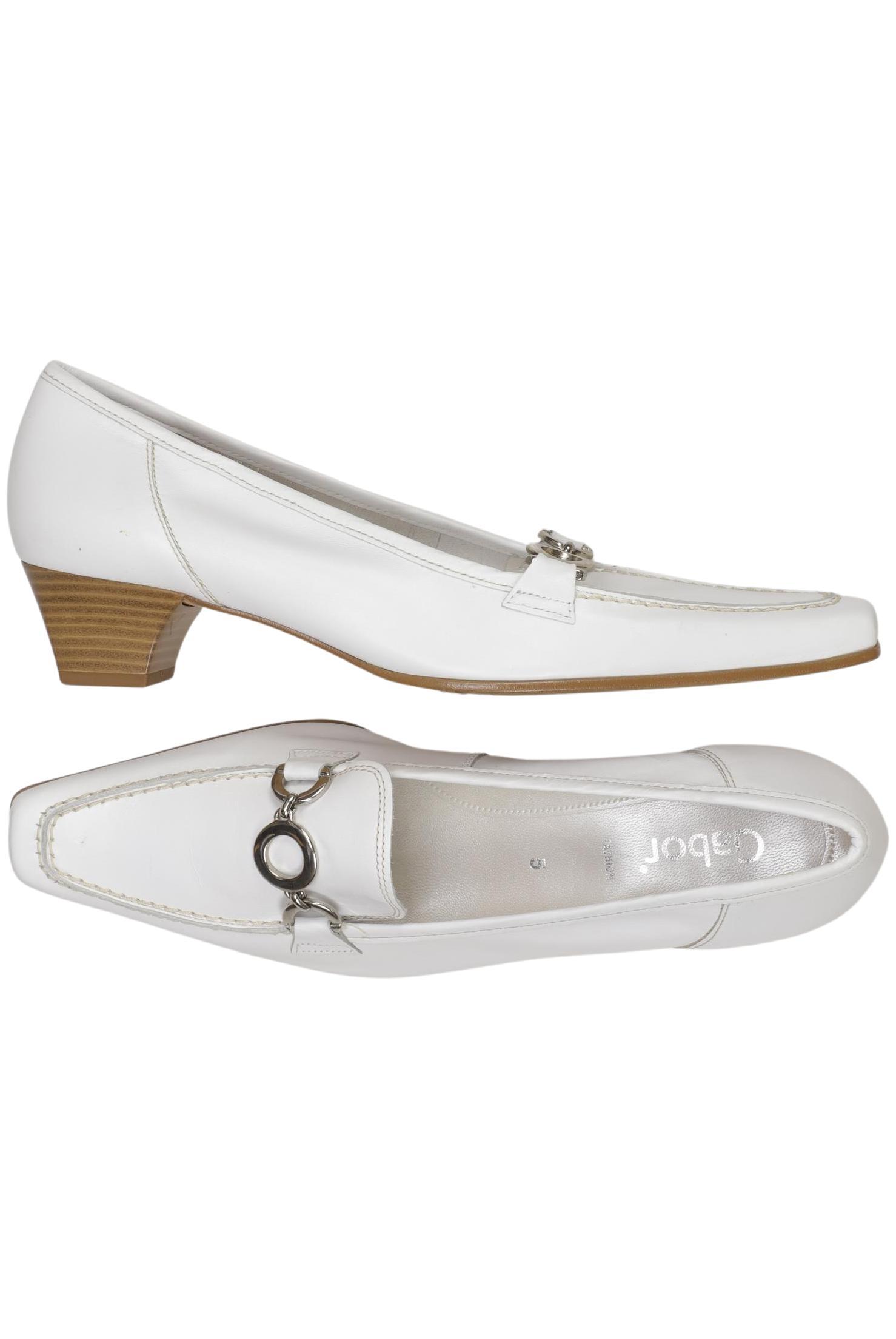 

Gabor Damen Pumps, weiß, Gr. 5