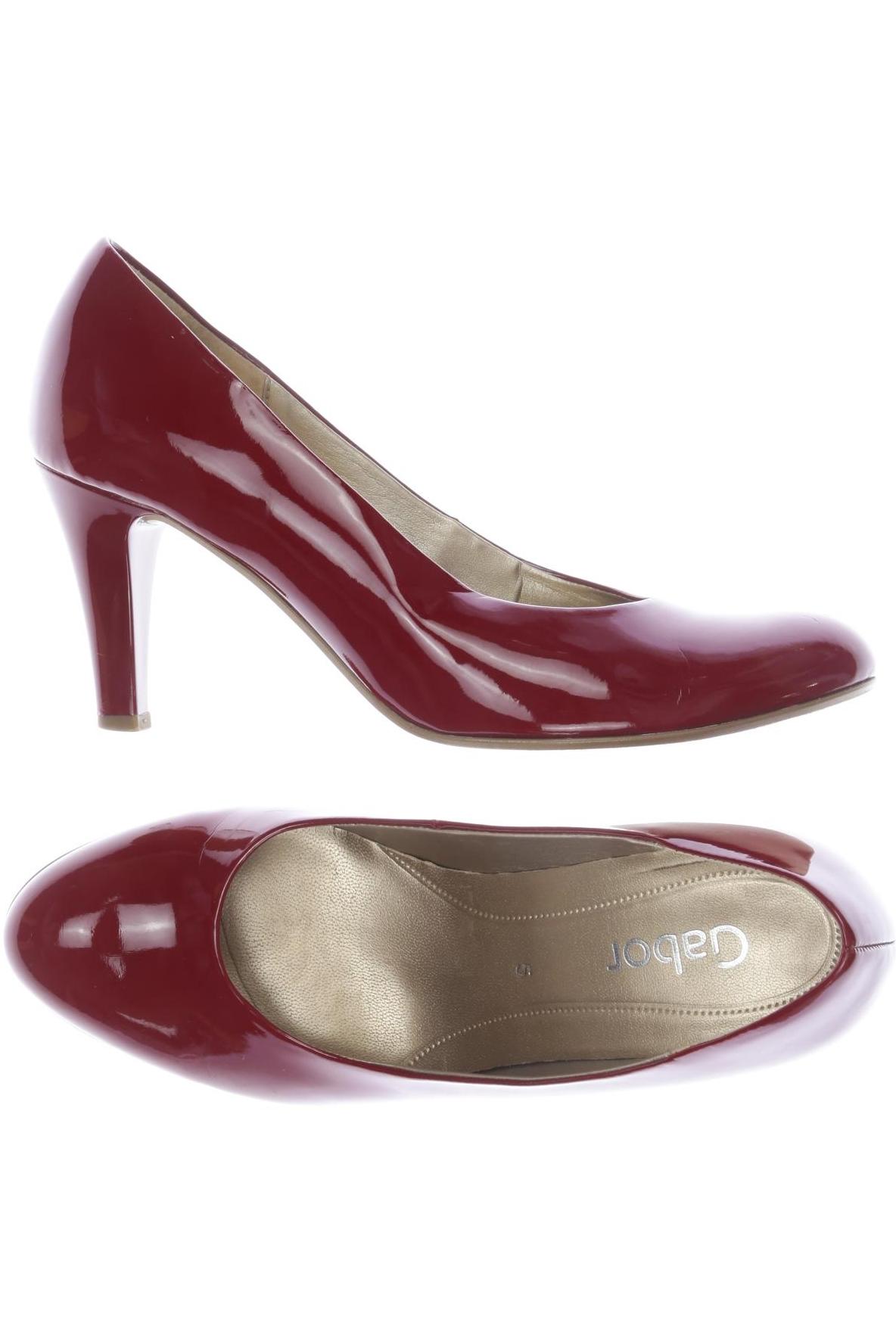 

Gabor Damen Pumps, rot, Gr. 5