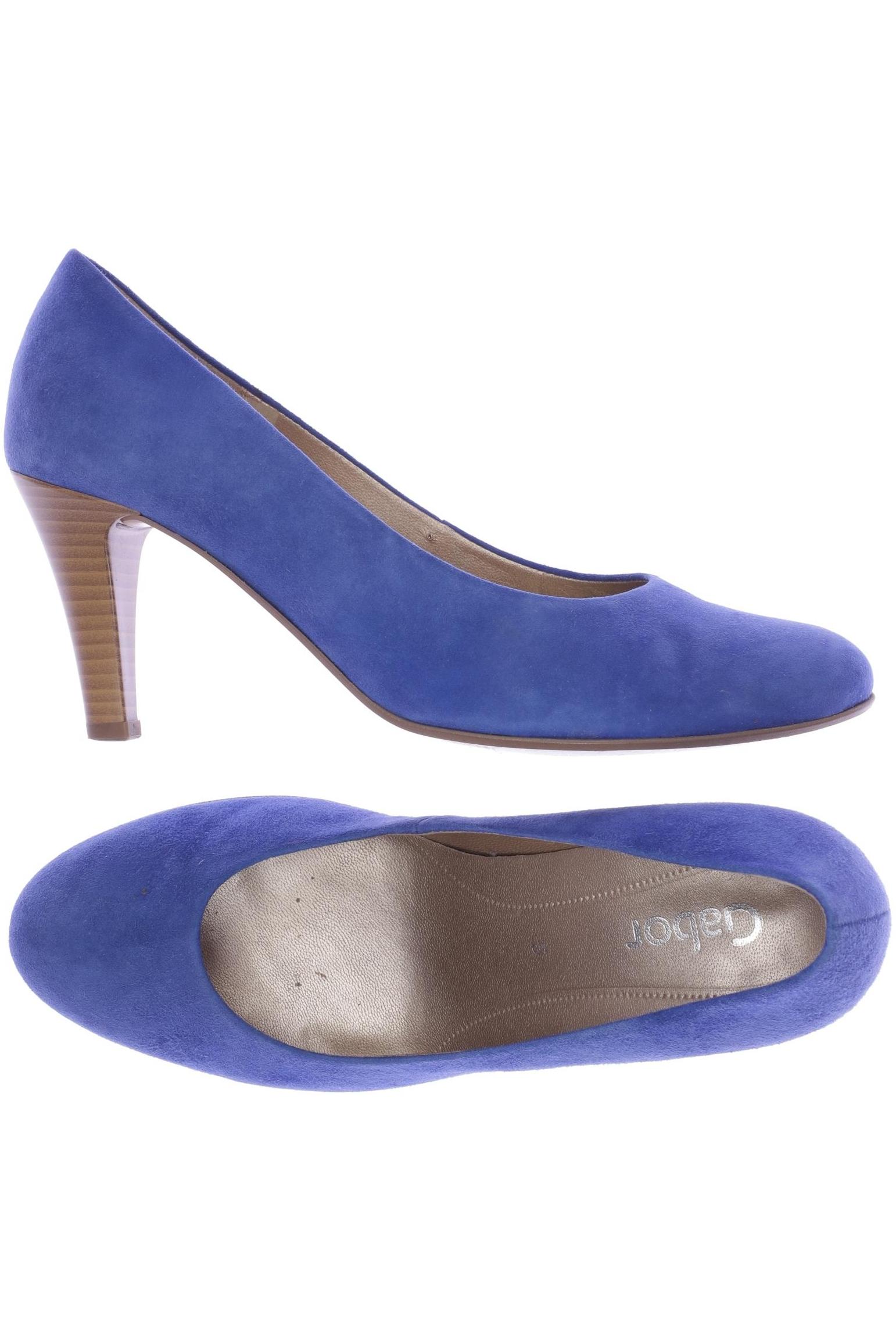 

Gabor Damen Pumps, blau, Gr. 5
