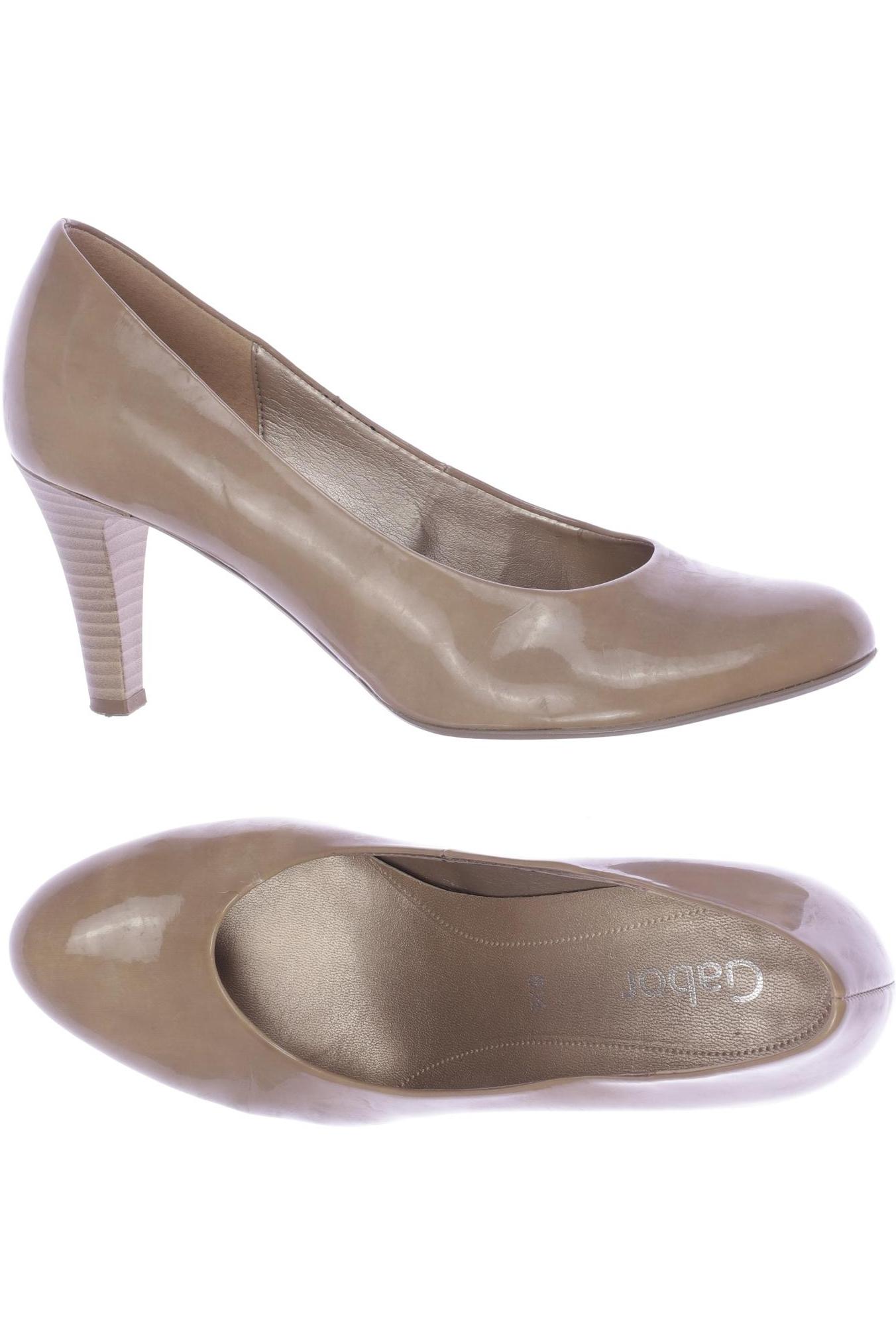 

Gabor Damen Pumps, beige, Gr. 5.5