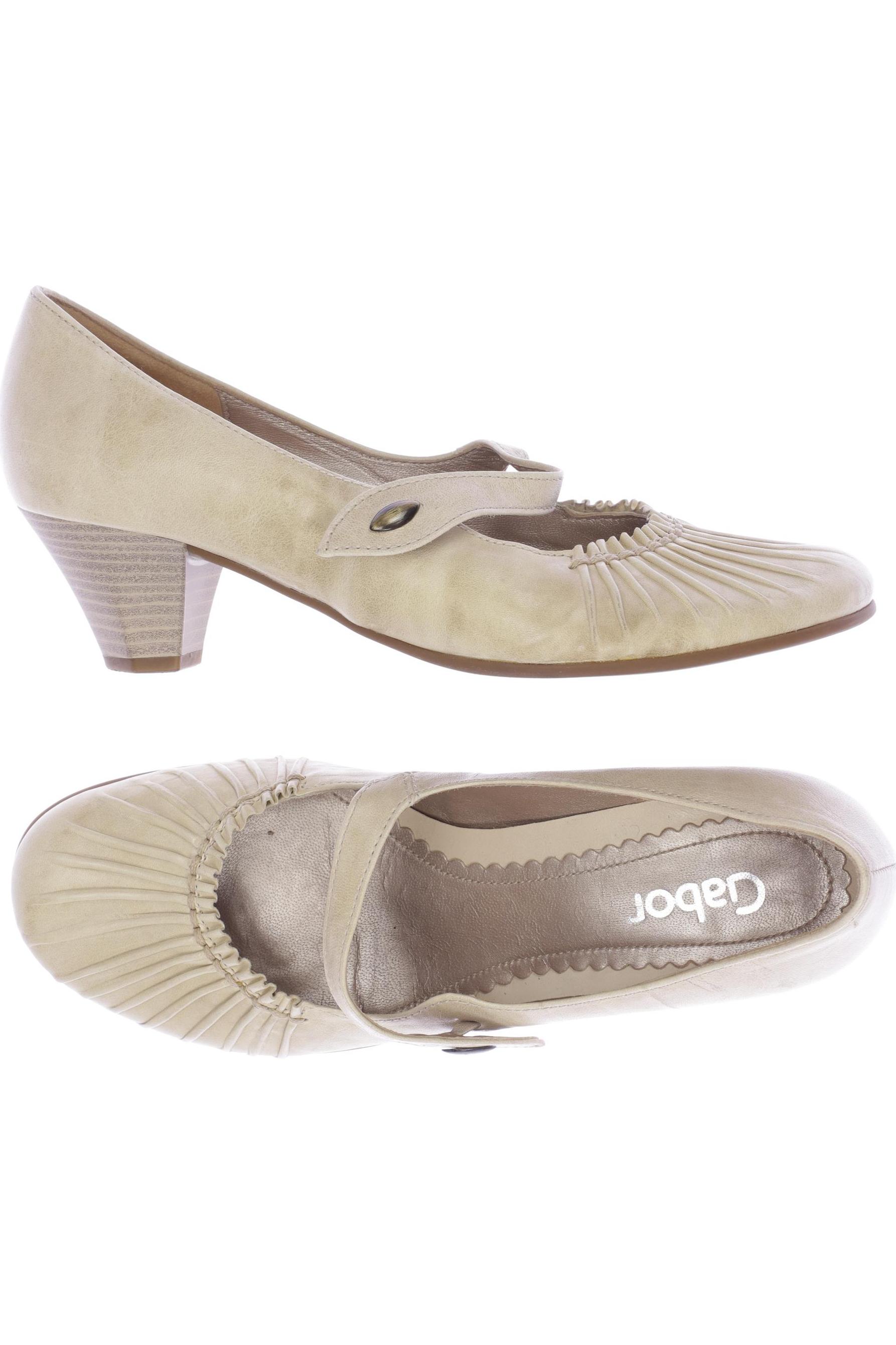 

Gabor Damen Pumps, beige, Gr. 5