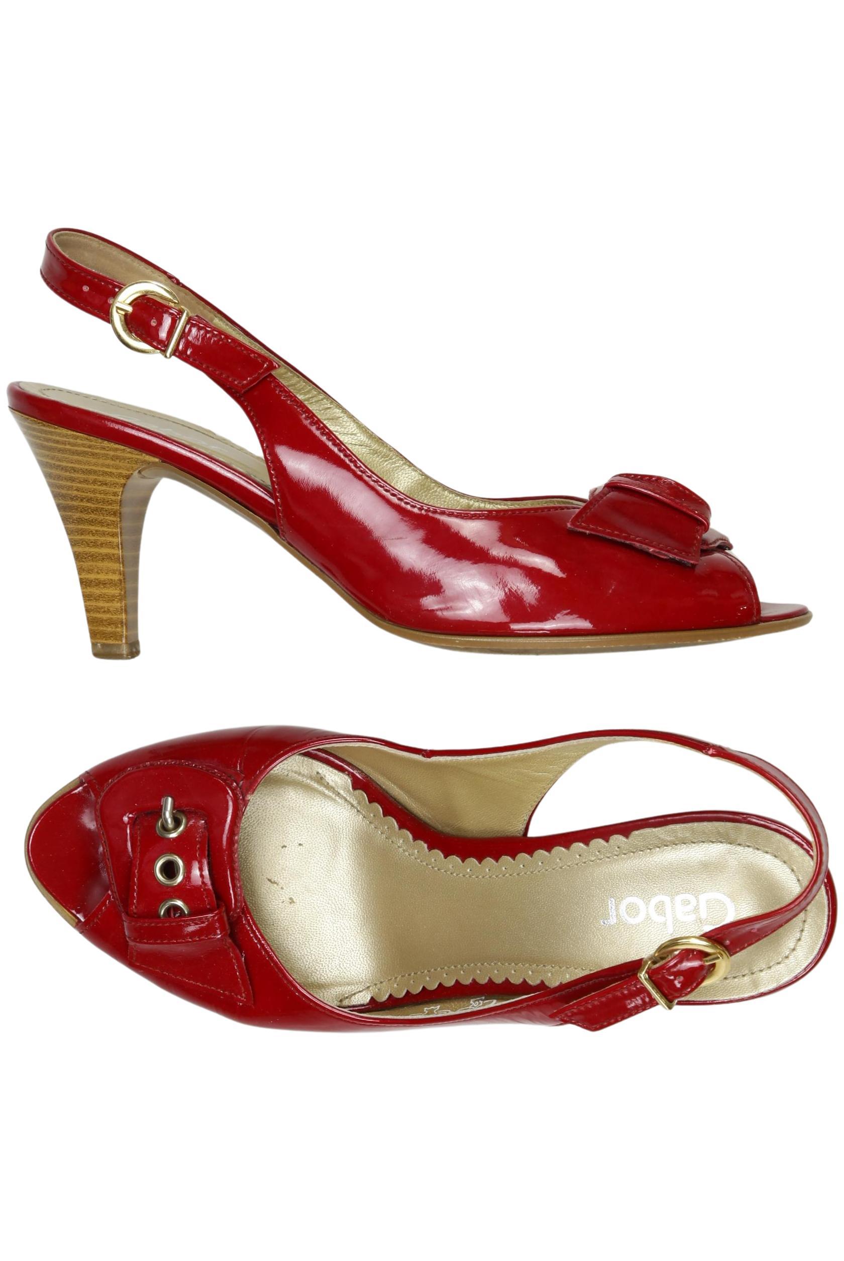 

Gabor Damen Pumps, rot, Gr. 4.5