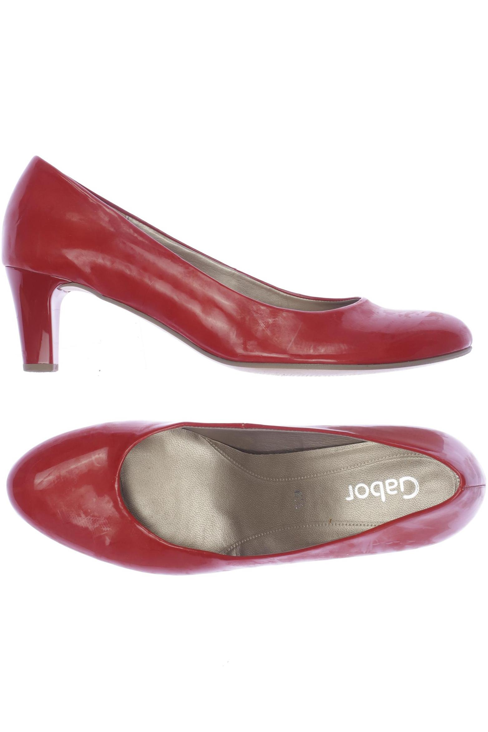 

Gabor Damen Pumps, rot, Gr. 6.5