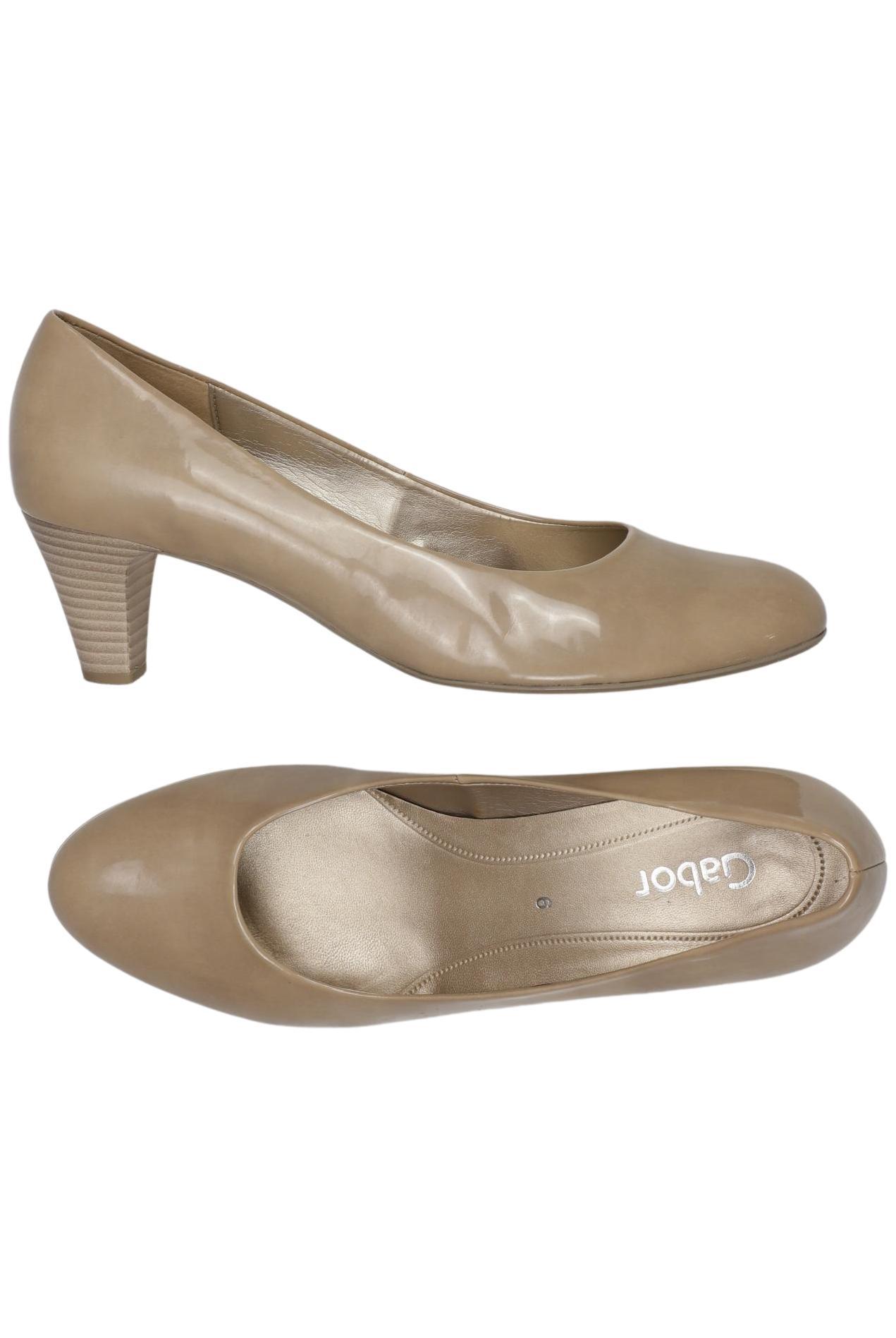 

Gabor Damen Pumps, beige, Gr. 6