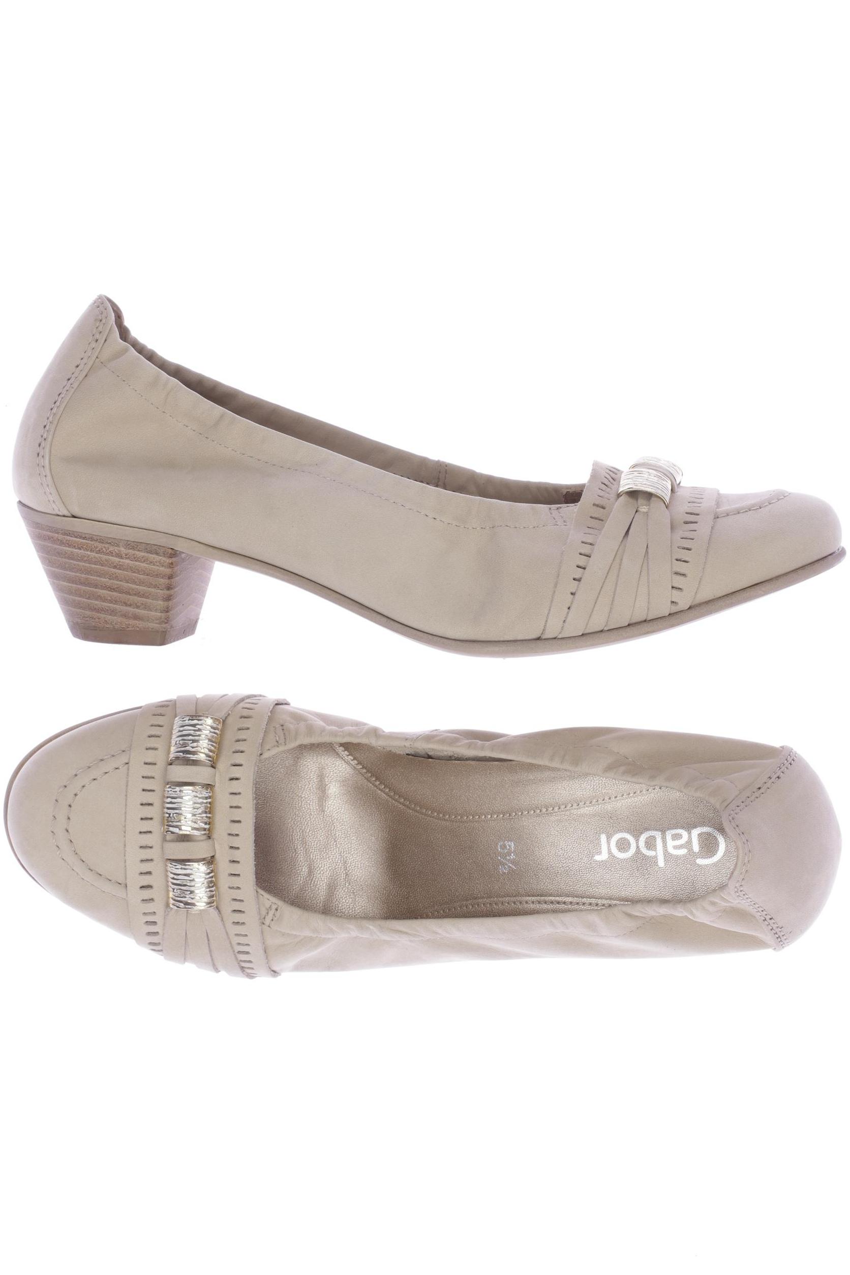 

Gabor Damen Pumps, beige, Gr. 5.5