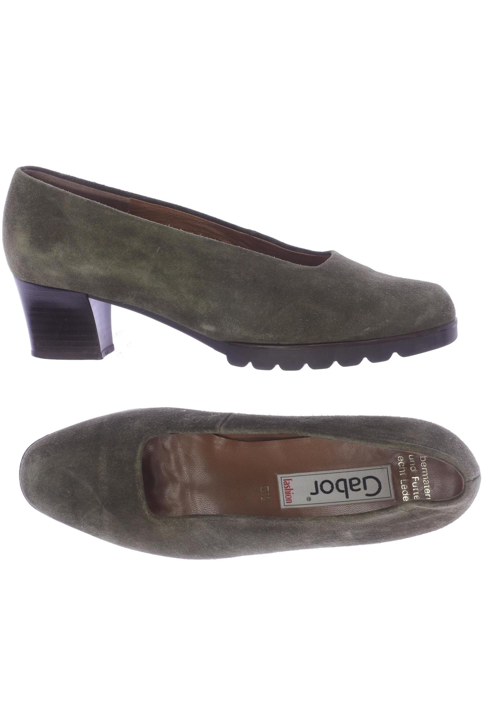 

Gabor Damen Pumps, grün, Gr. 5.5