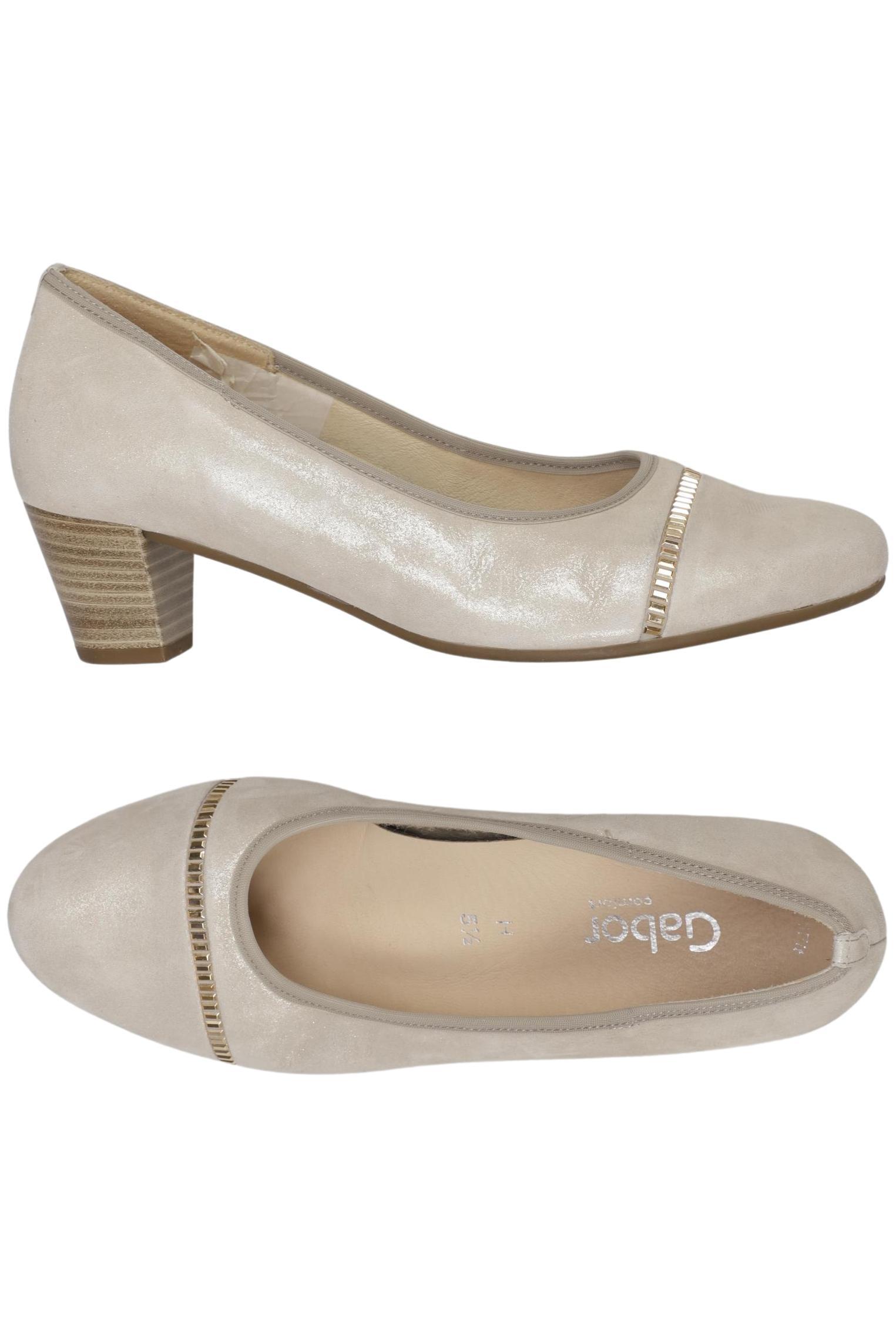 

Gabor Damen Pumps, beige, Gr. 5.5