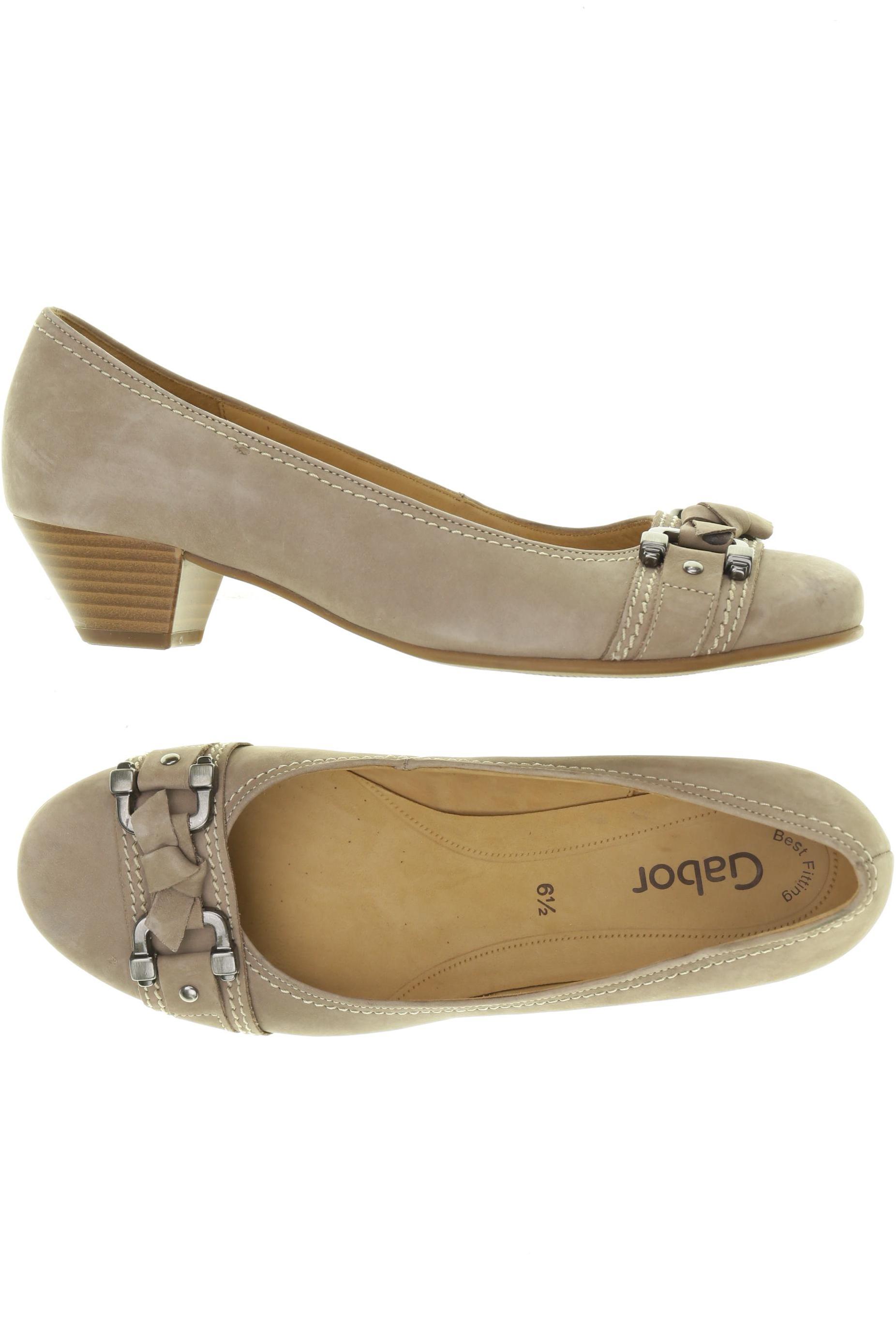 

Gabor Damen Pumps, beige, Gr. 6.5