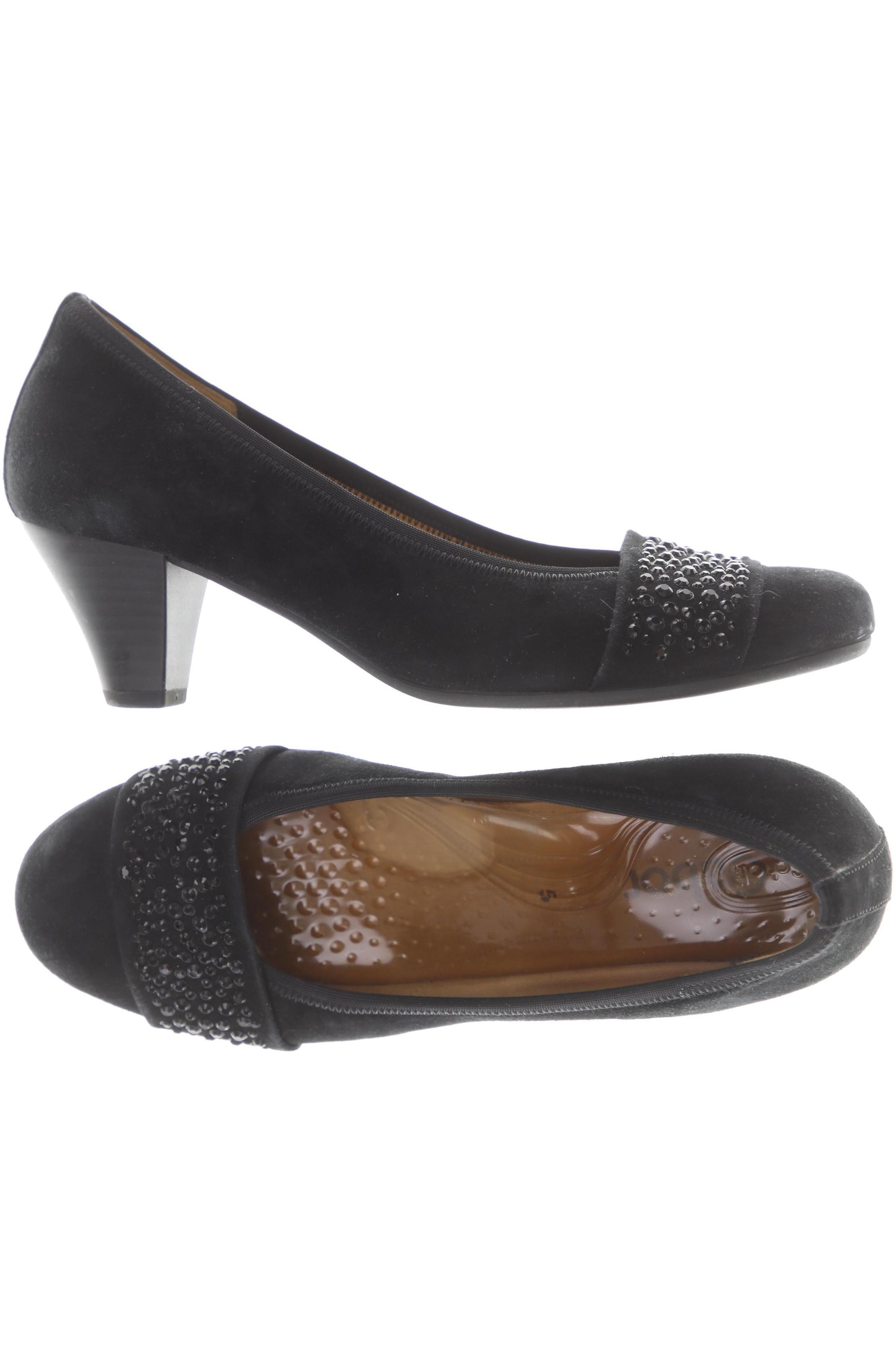 

Gabor Damen Pumps, schwarz, Gr. 5