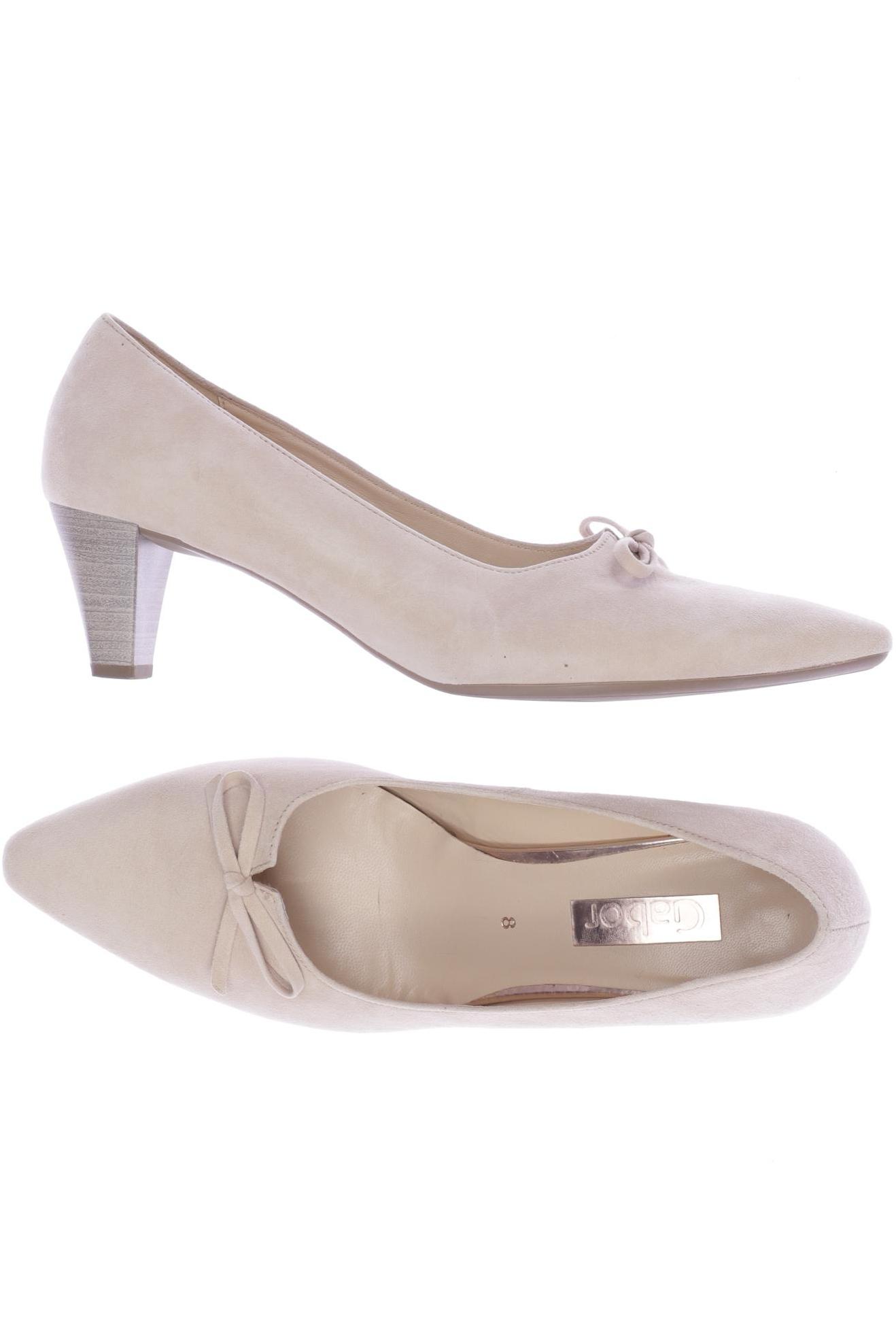 

Gabor Damen Pumps, beige, Gr. 8