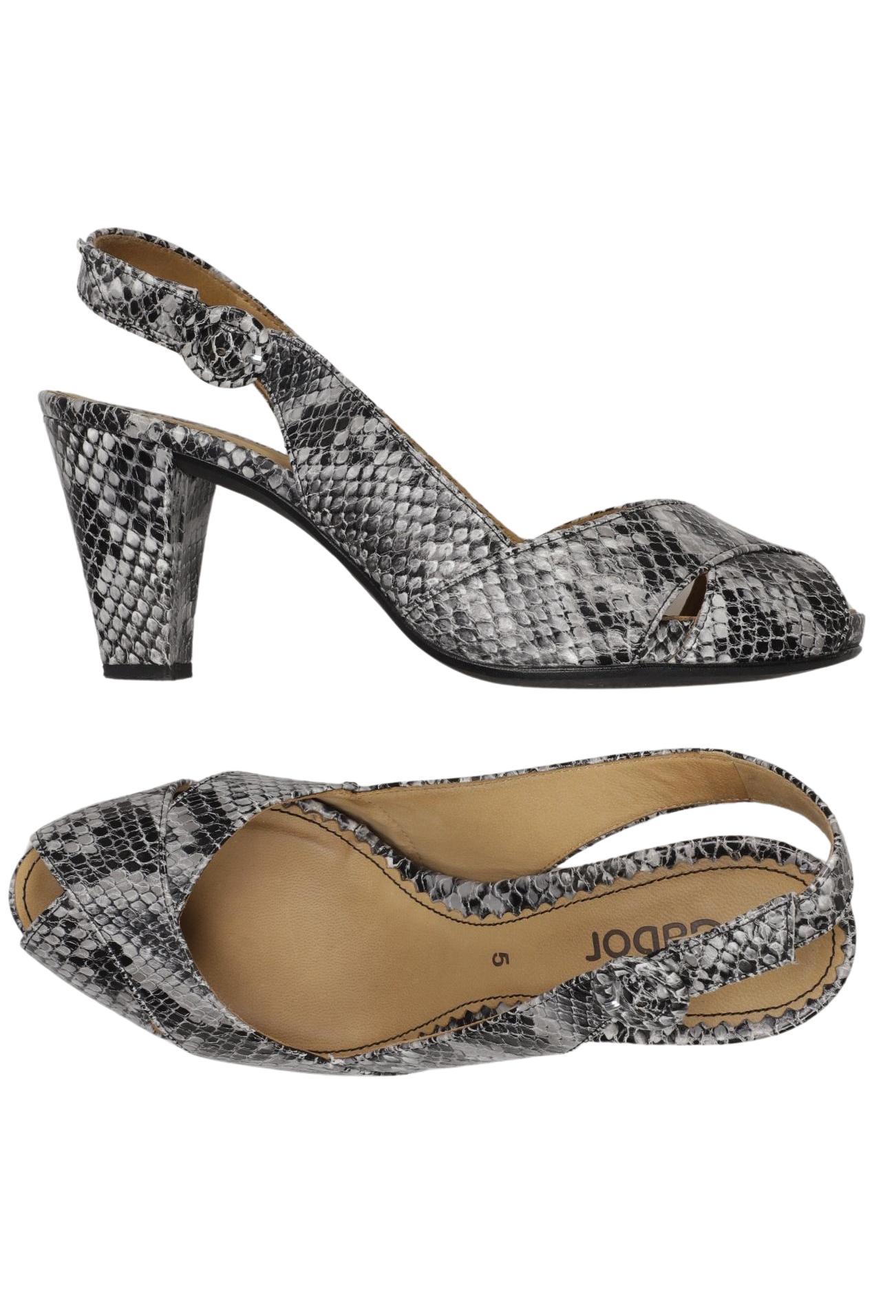 

Gabor Damen Pumps, grau, Gr. 5