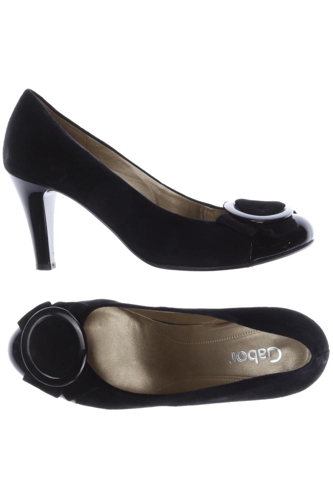 

Gabor Damen Pumps, schwarz, Gr. 4