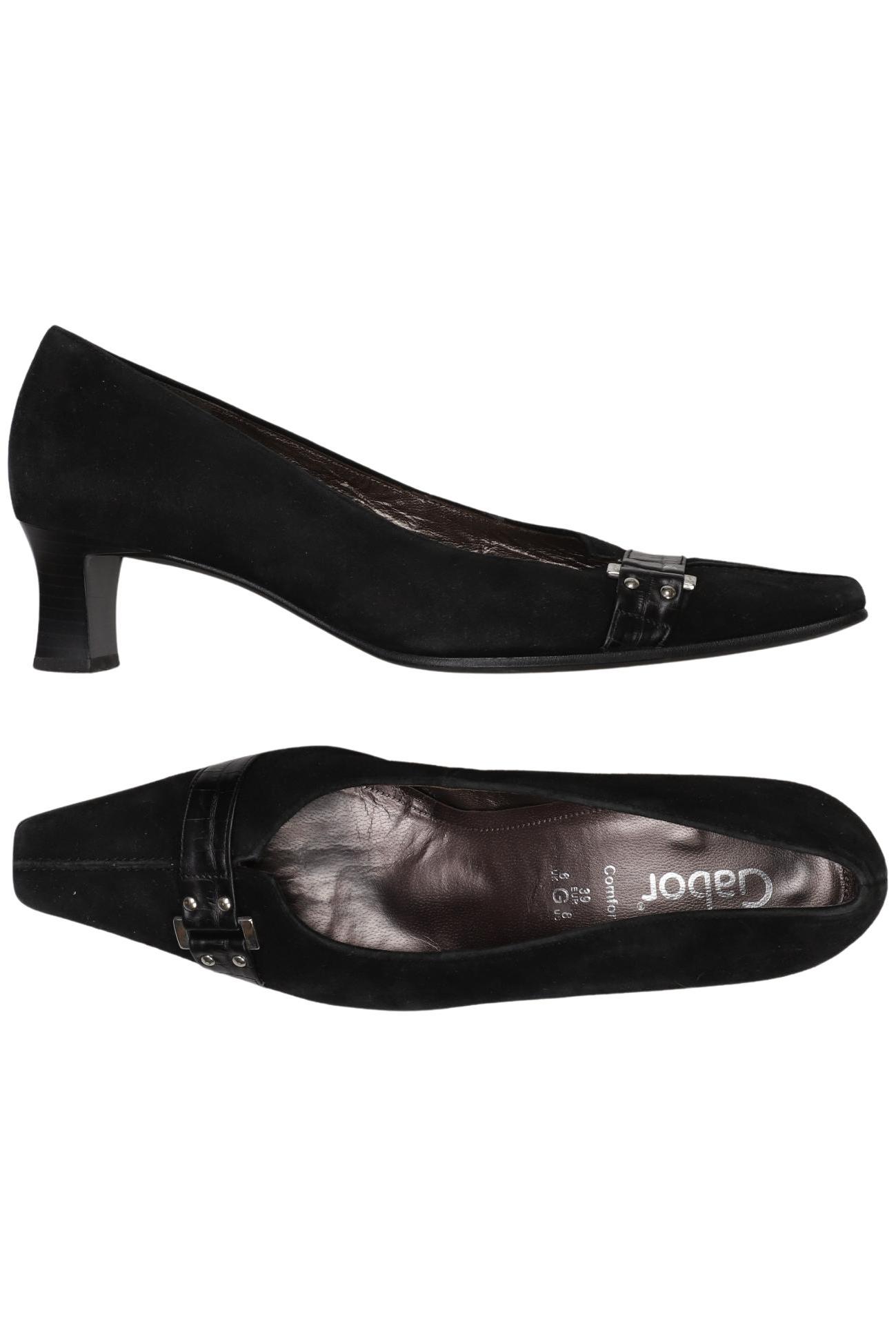 

Gabor Damen Pumps, schwarz, Gr. 6