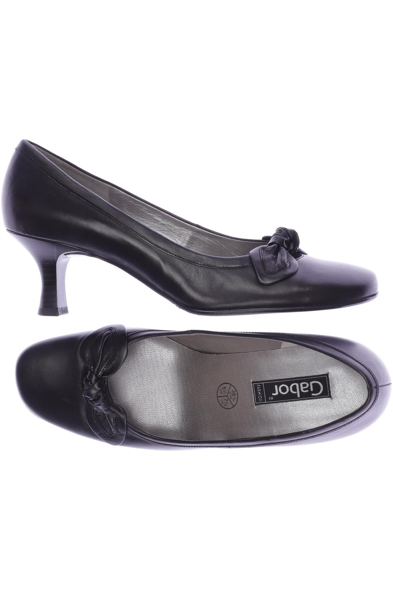 

Gabor Damen Pumps, schwarz, Gr. 38.5
