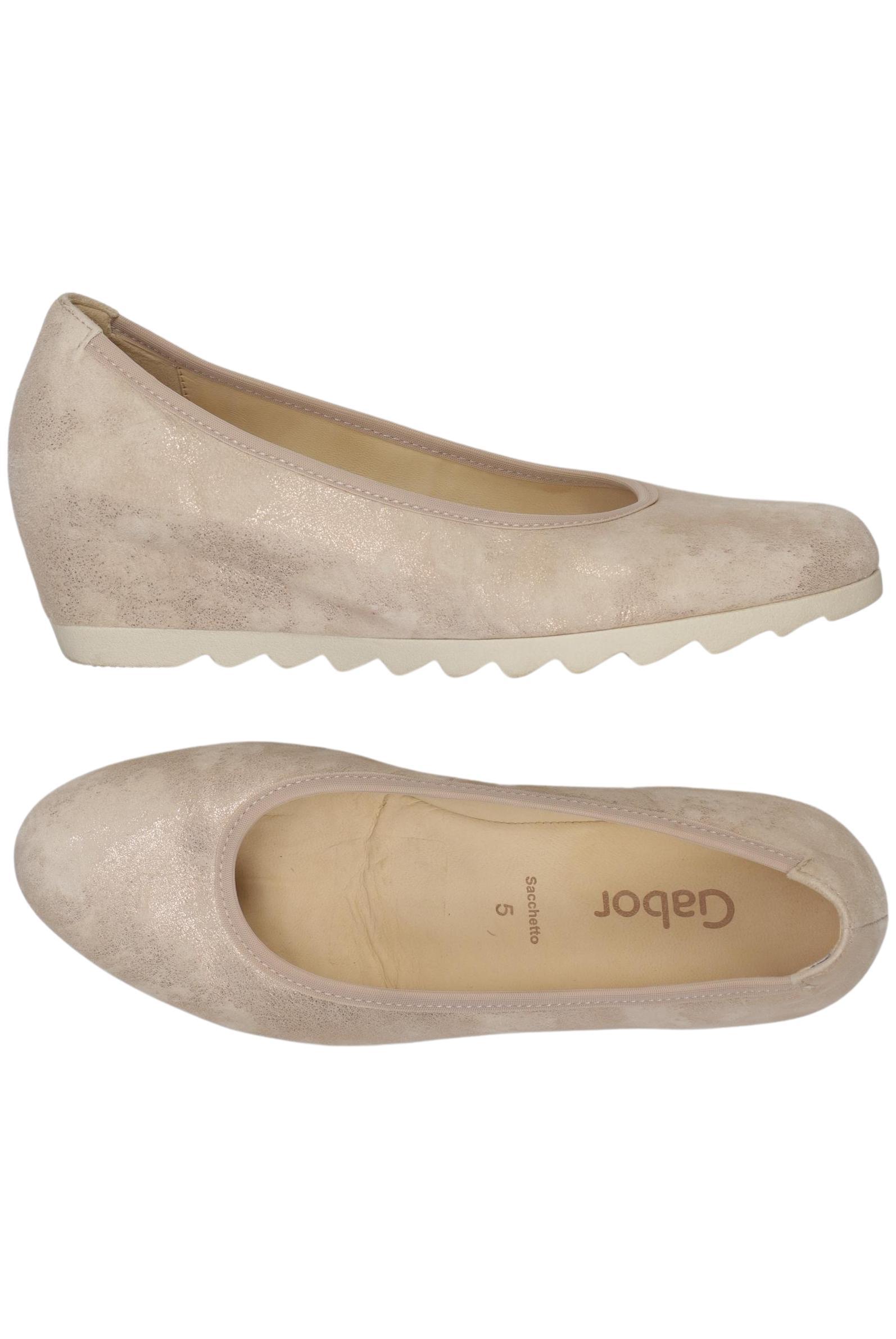 

Gabor Damen Pumps, beige, Gr. 5