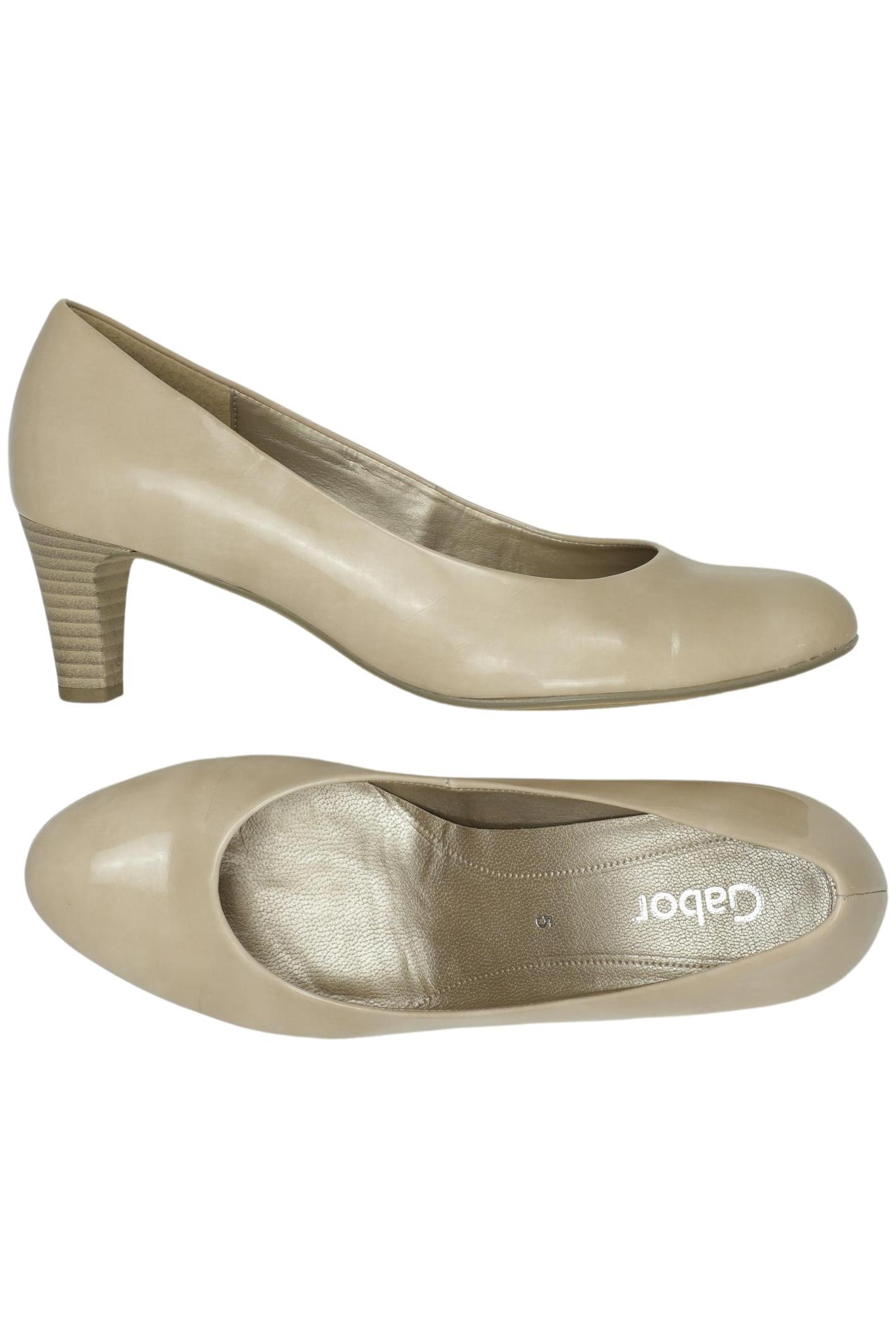 

Gabor Damen Pumps, beige, Gr. 5