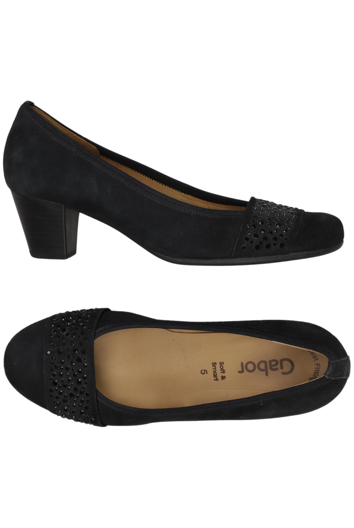 

Gabor Damen Pumps, schwarz, Gr. 5