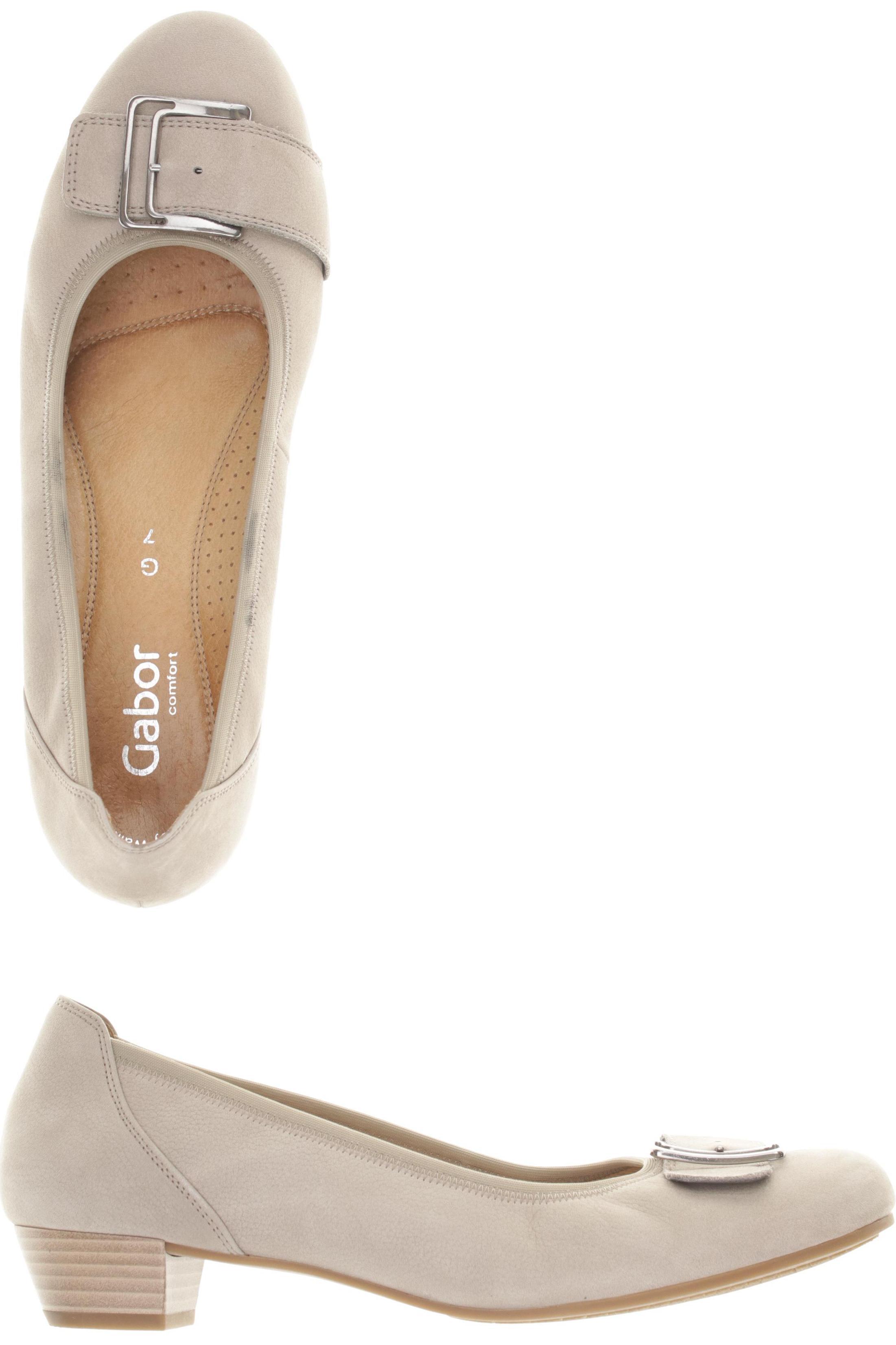 

Gabor Damen Pumps, beige, Gr. 7