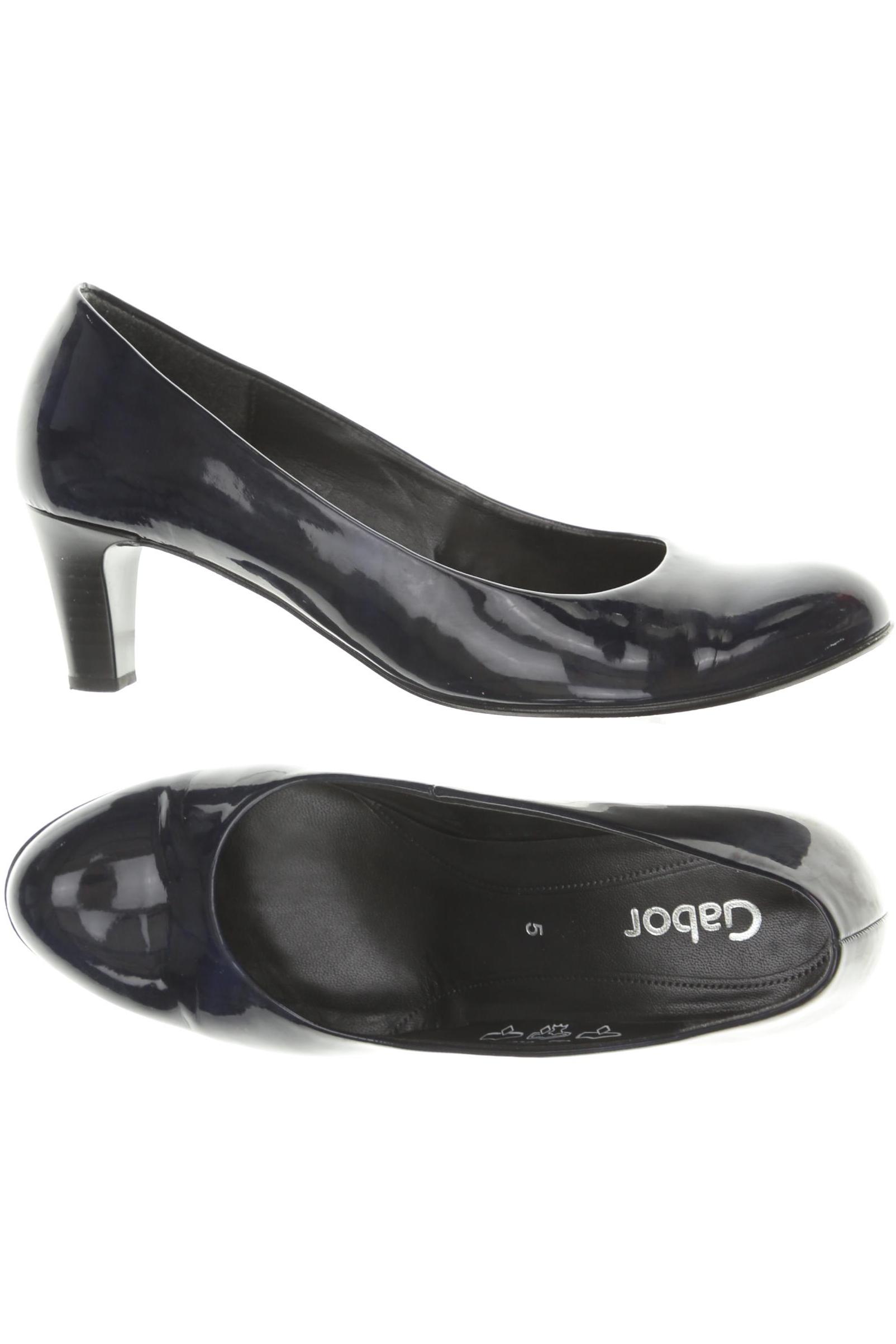 

Gabor Damen Pumps, blau, Gr. 5