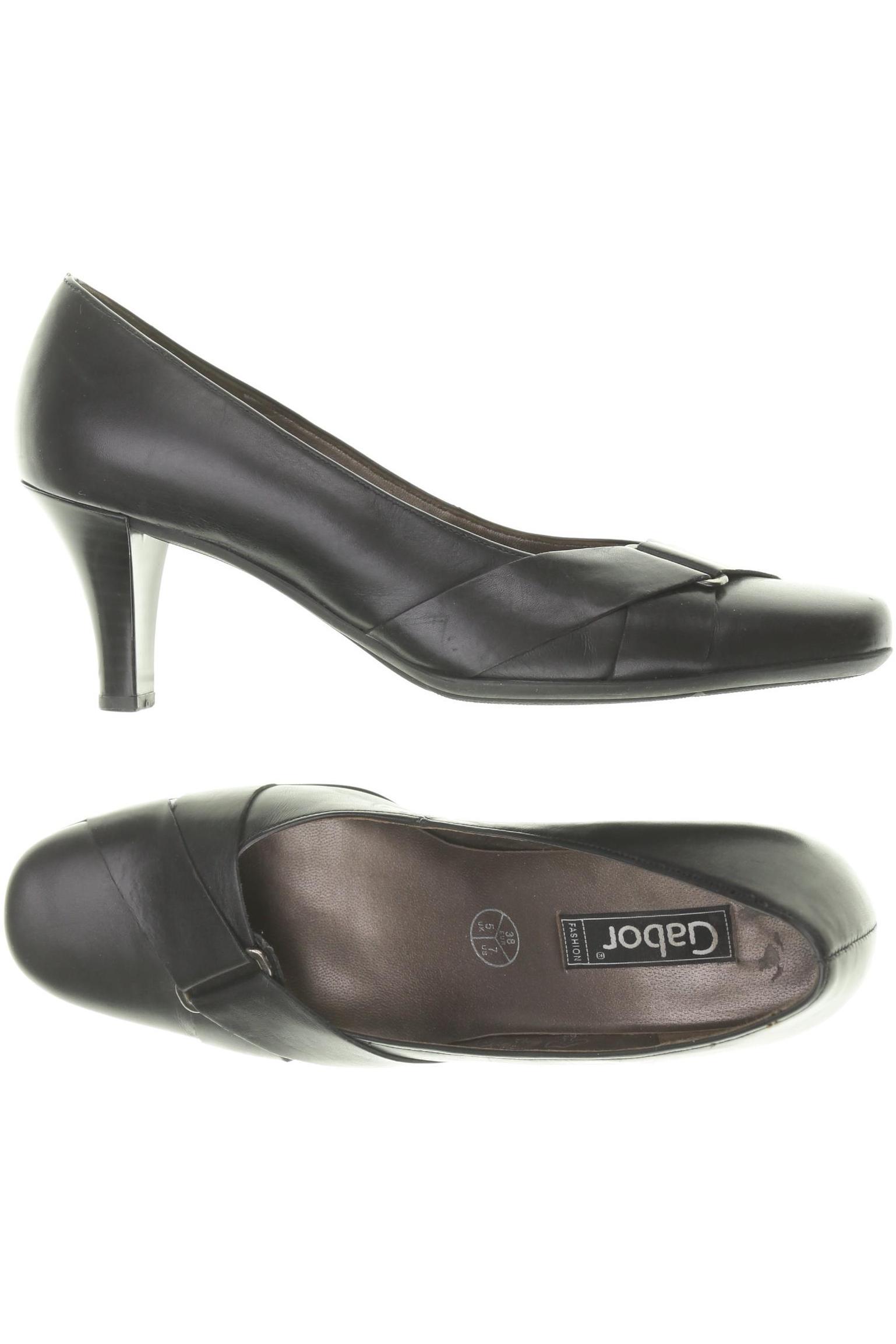 

Gabor Damen Pumps, schwarz, Gr. 5