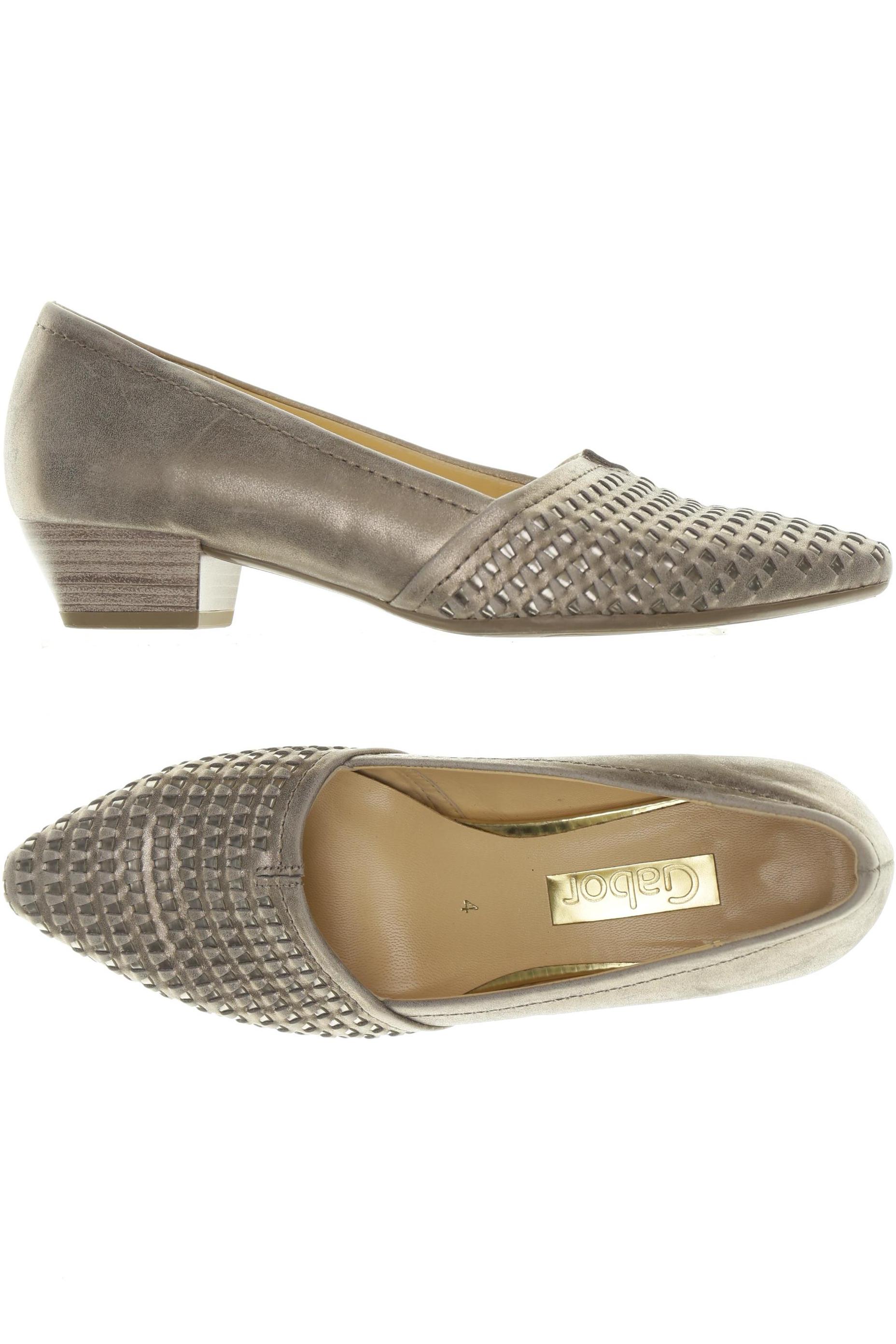 

Gabor Damen Pumps, beige, Gr. 4