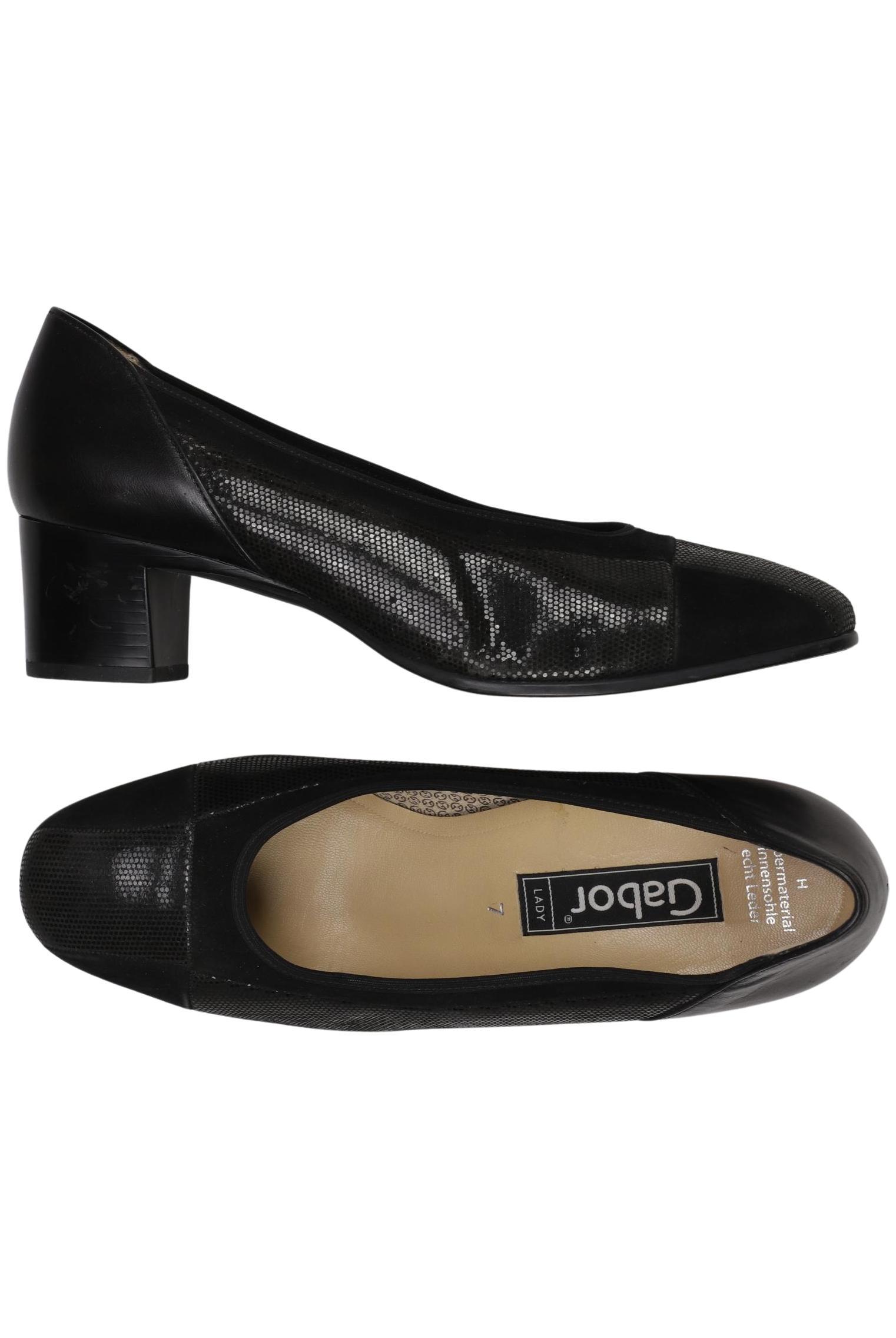 

Gabor Damen Pumps, schwarz, Gr. 7
