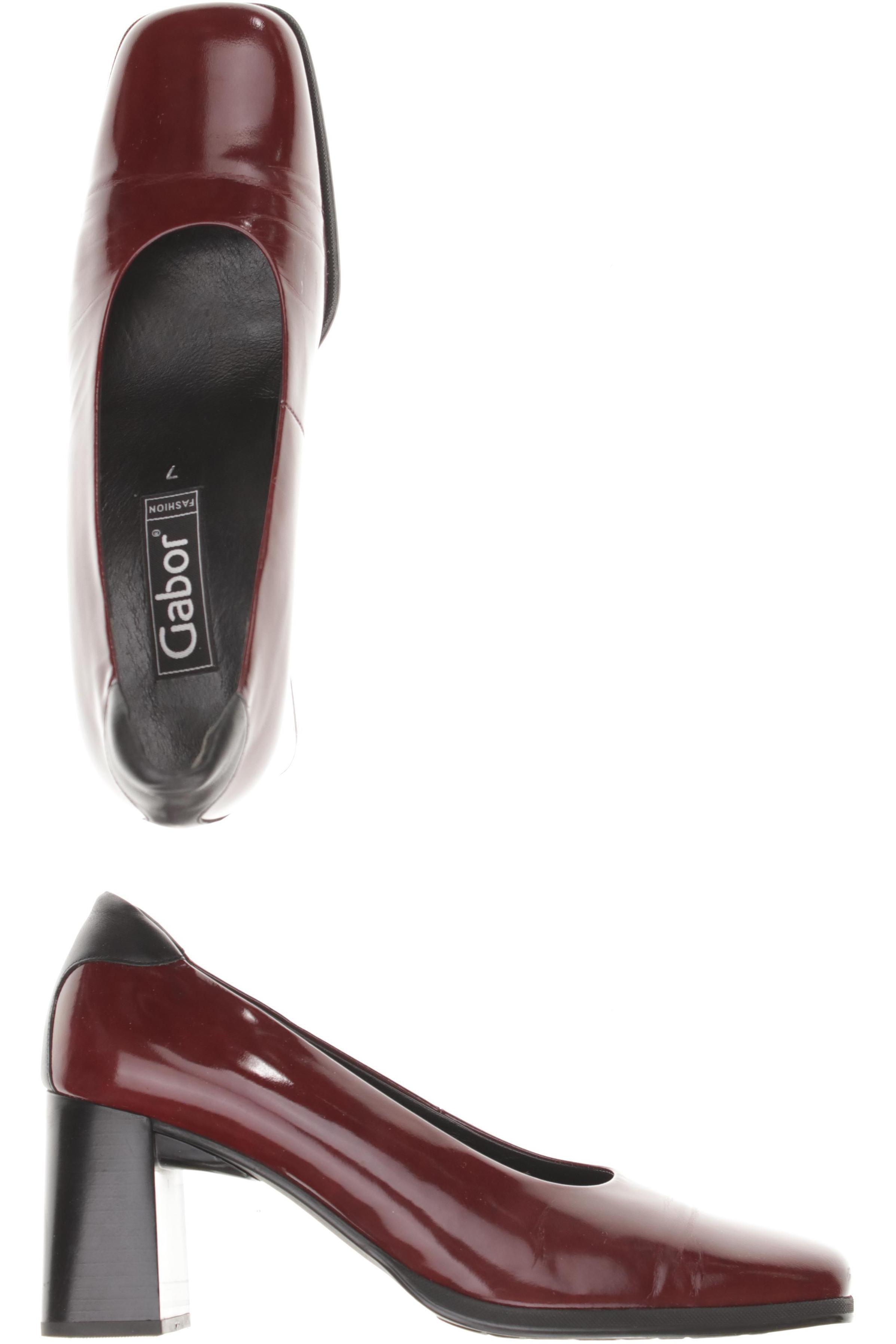 

Gabor Damen Pumps, rot, Gr. 7
