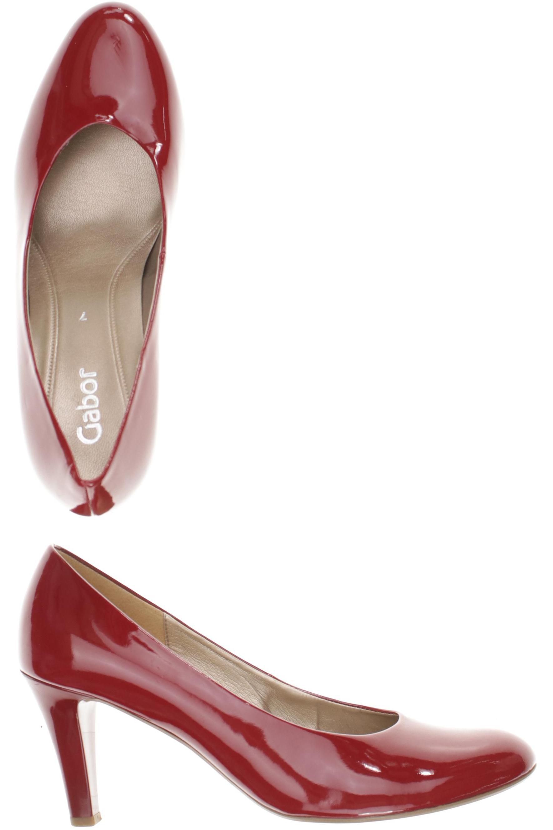 

Gabor Damen Pumps, rot, Gr. 7