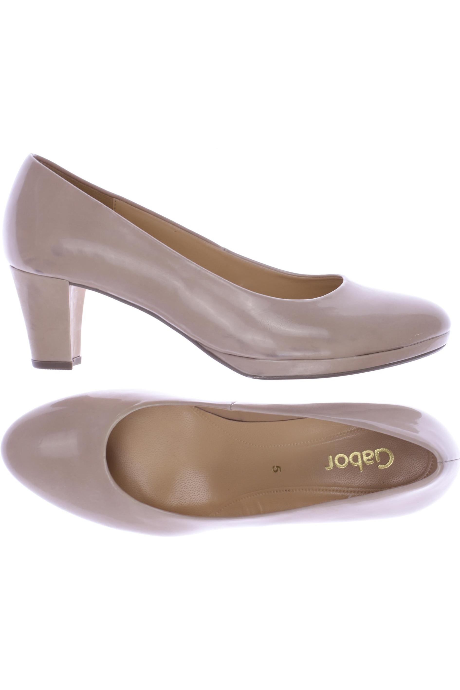 

Gabor Damen Pumps, beige, Gr. 5