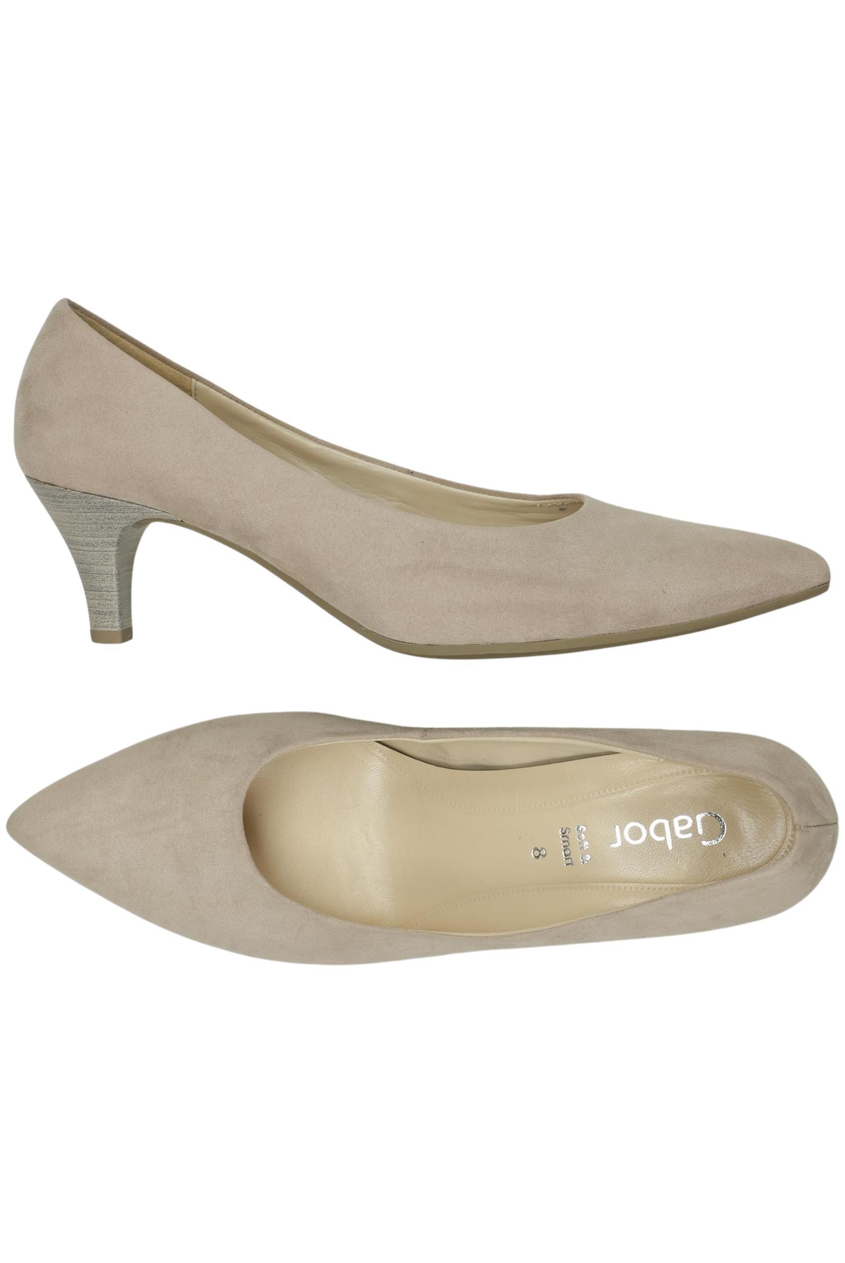 

Gabor Damen Pumps, beige, Gr. 8