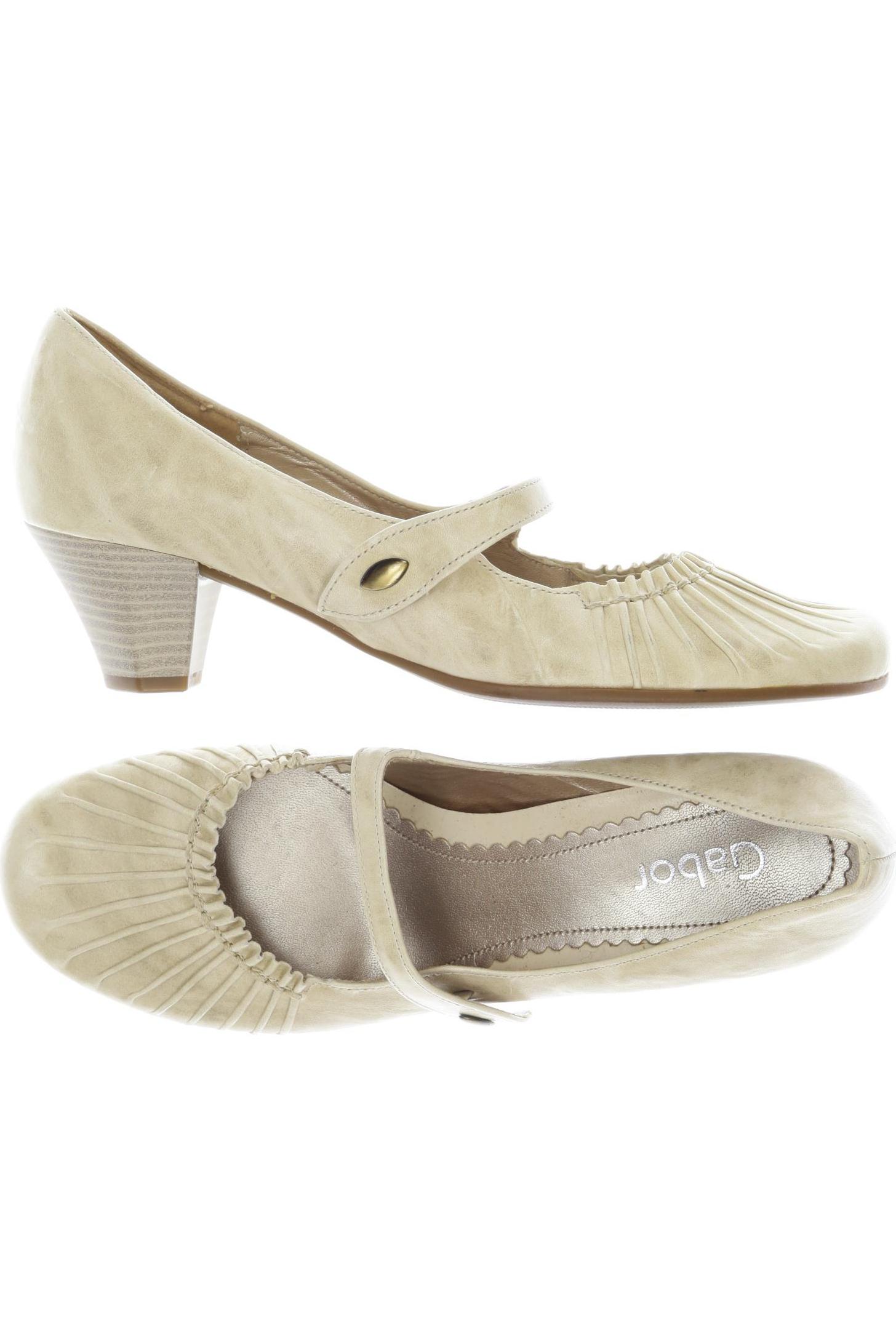

Gabor Damen Pumps, beige, Gr. 6.5