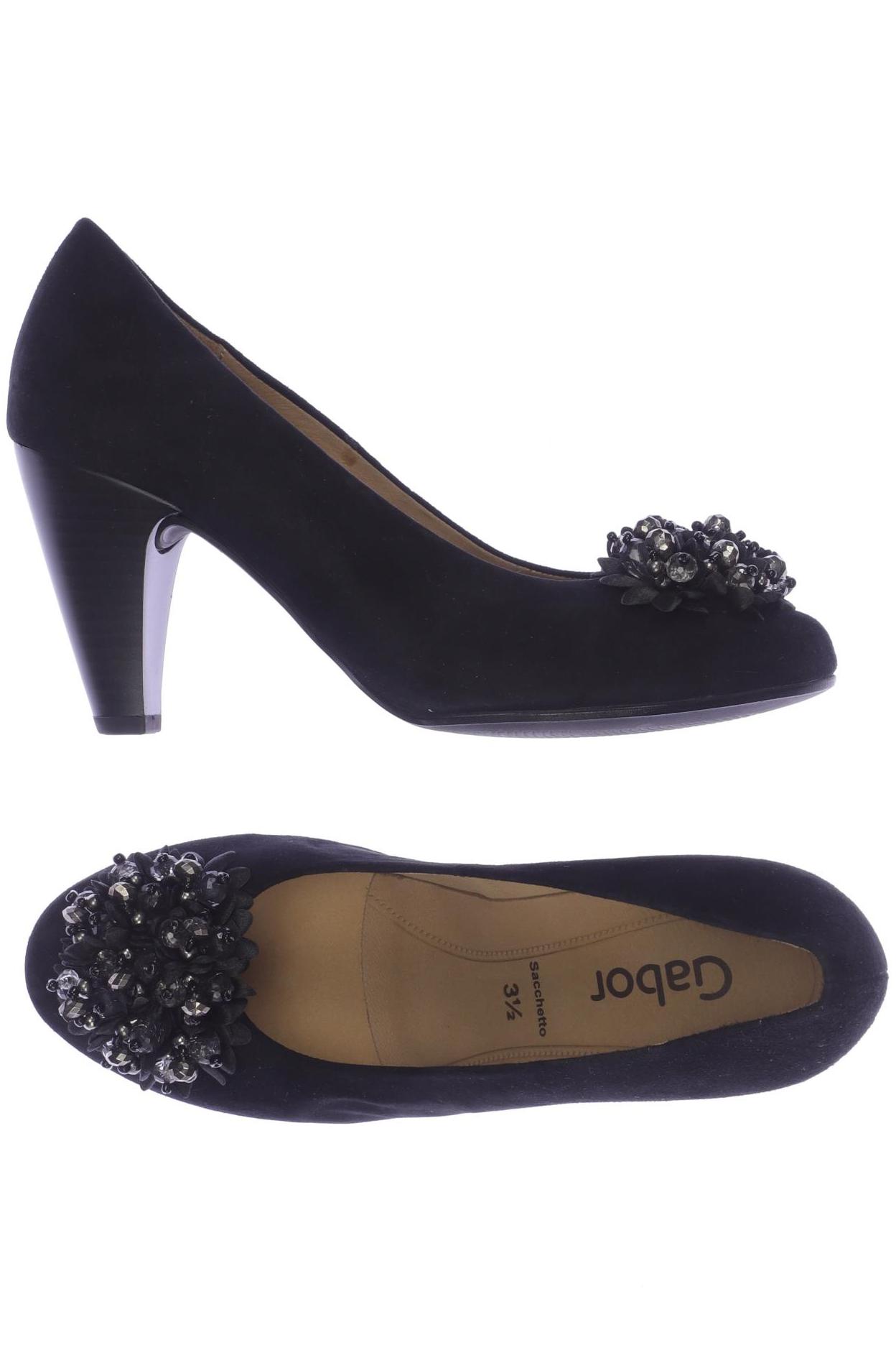 

Gabor Damen Pumps, schwarz, Gr. 3.5