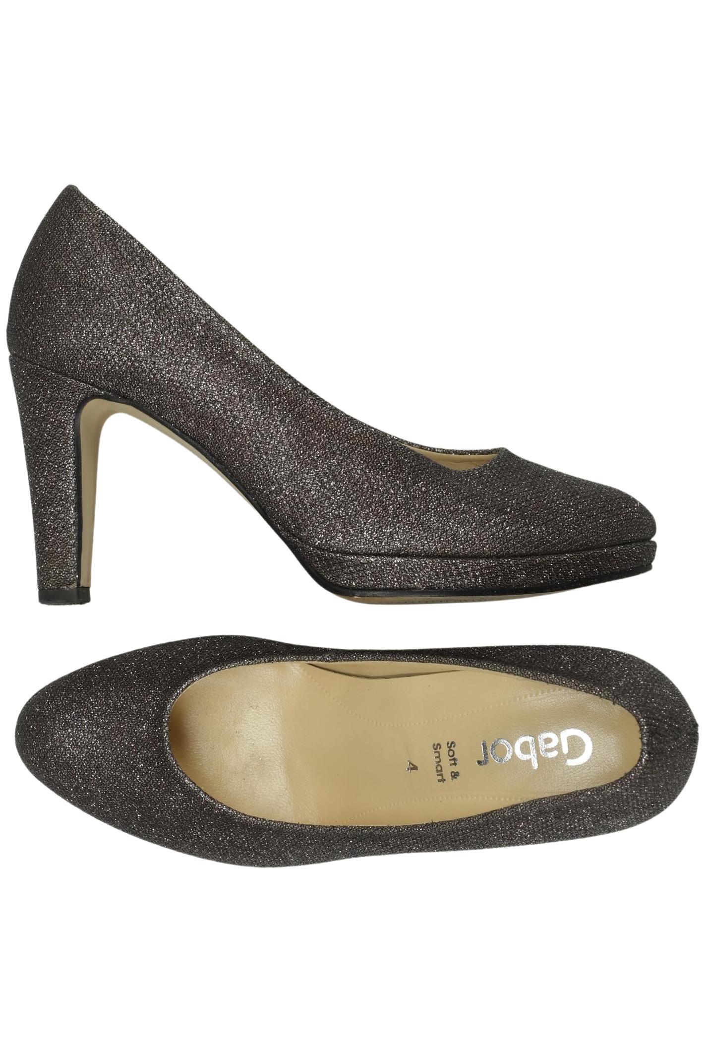 

Gabor Damen Pumps, silber, Gr. 4