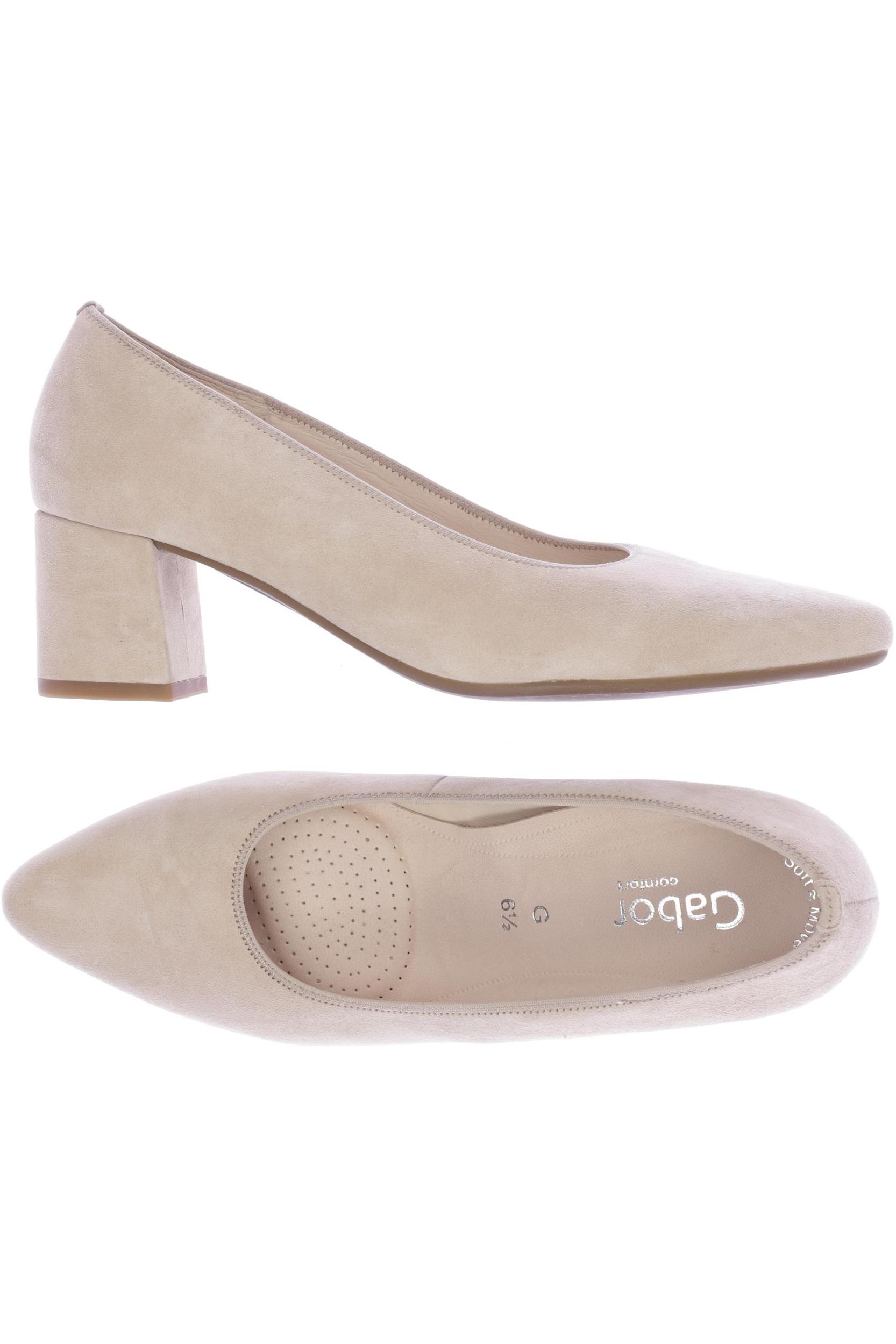 

Gabor Damen Pumps, beige, Gr. 6.5