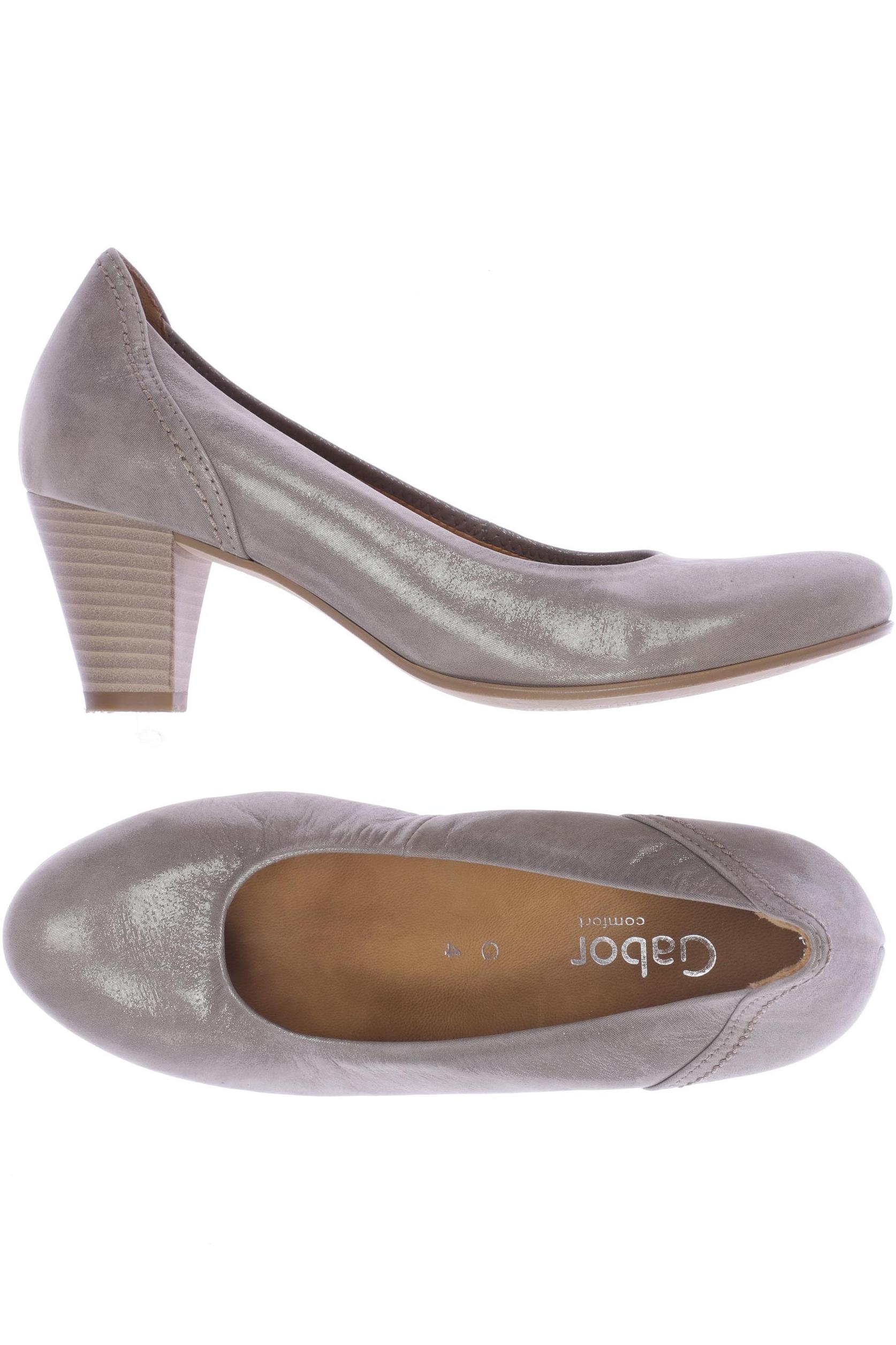 

Gabor Damen Pumps, silber, Gr. 4