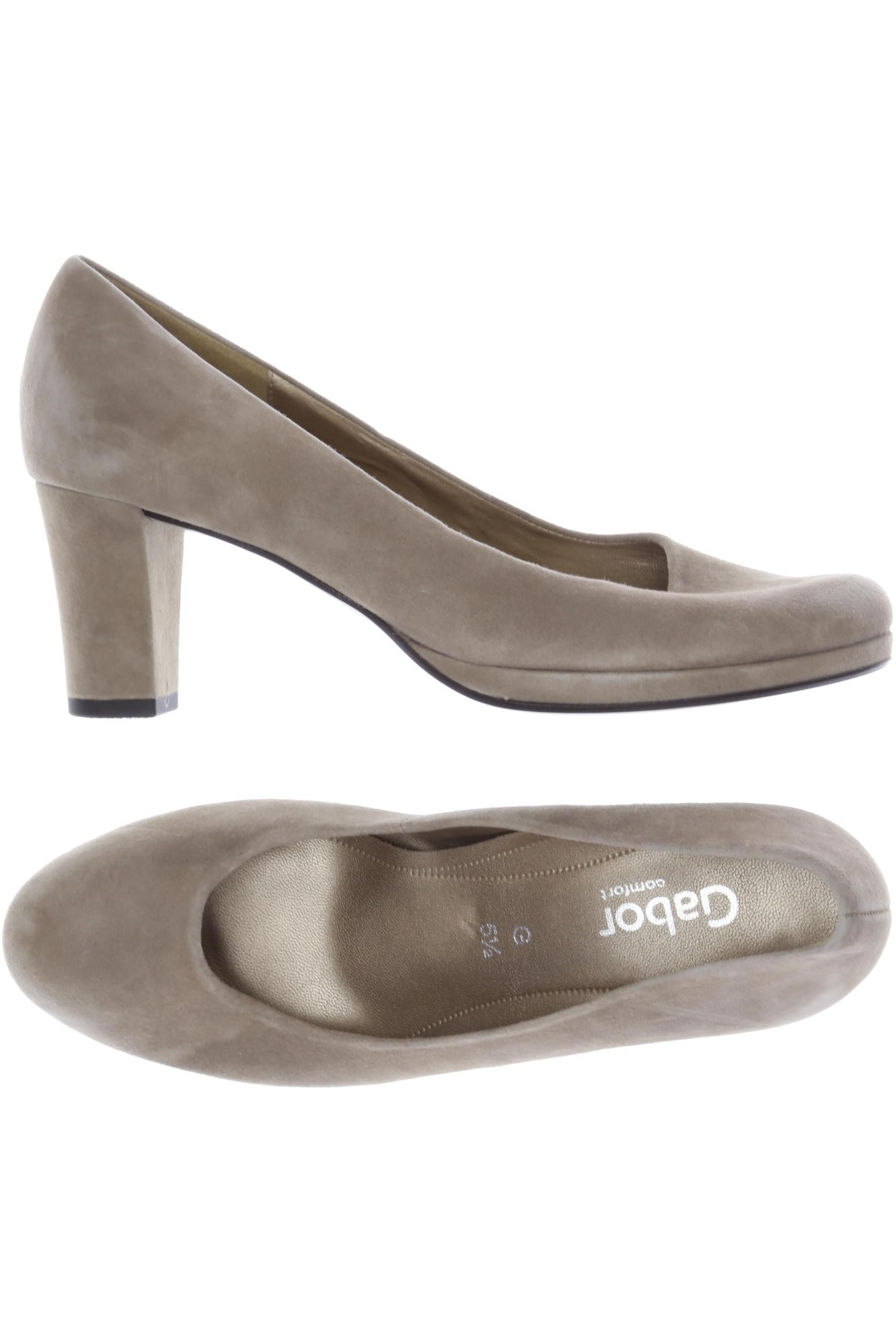 

Gabor Damen Pumps, beige, Gr. 5.5