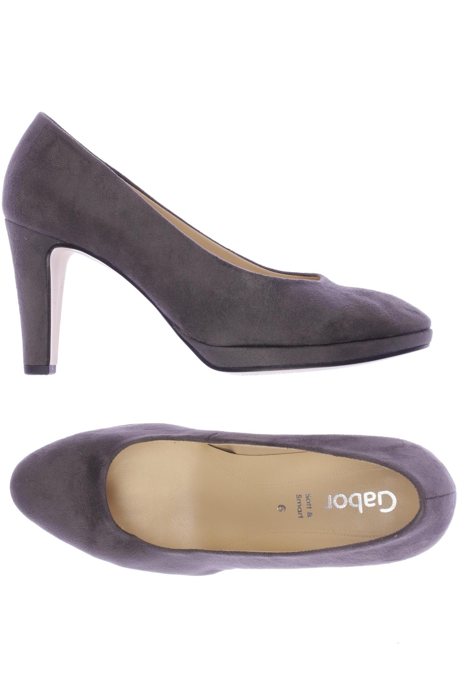 

Gabor Damen Pumps, grau, Gr. 6