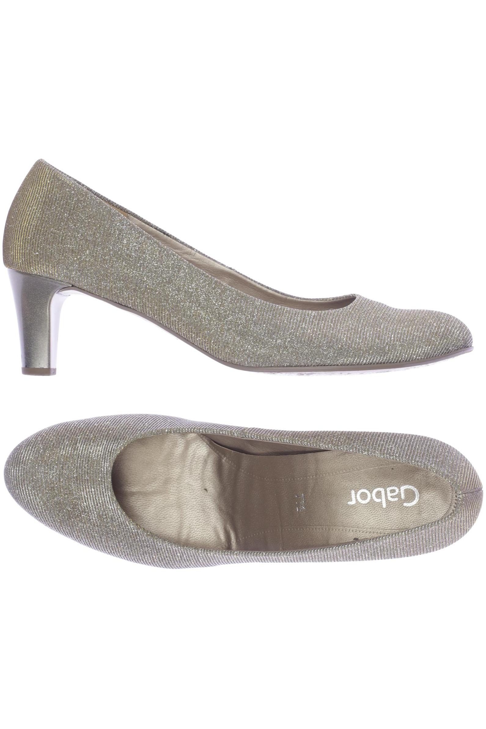 

Gabor Damen Pumps, gold, Gr. 7.5
